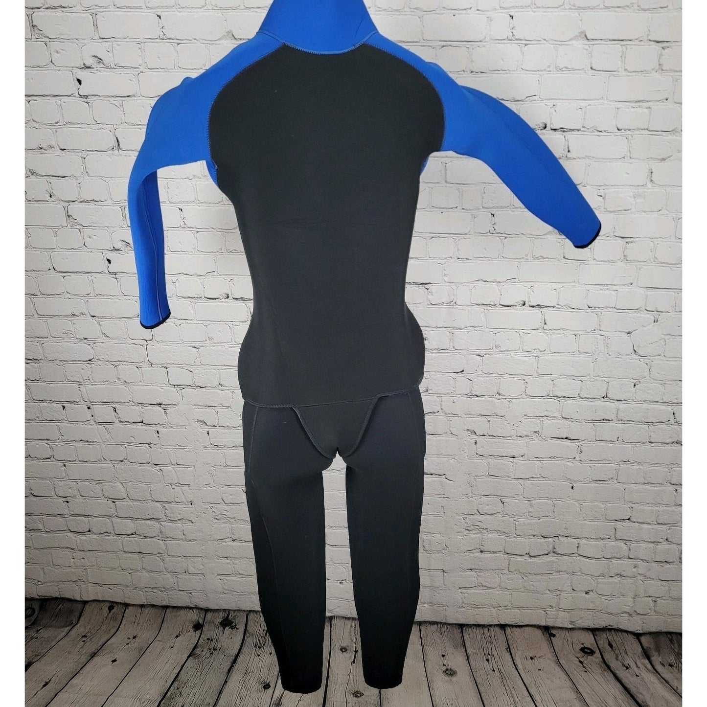 VTG Fathom Black 2 Piece Scuba Dive Wetsuit Set Size Made In West Indies M/L