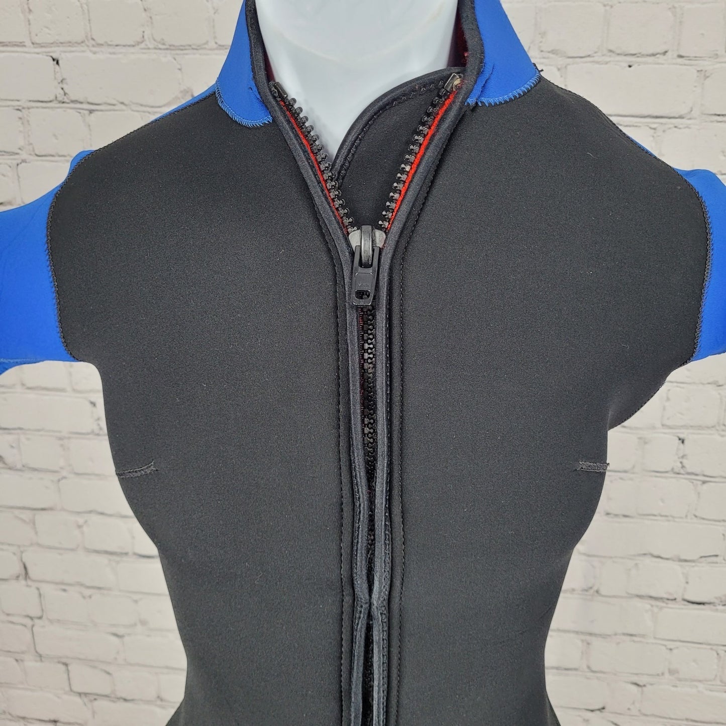 VTG Fathom Black 2 Piece Scuba Dive Wetsuit Set Size Made In West Indies M/L