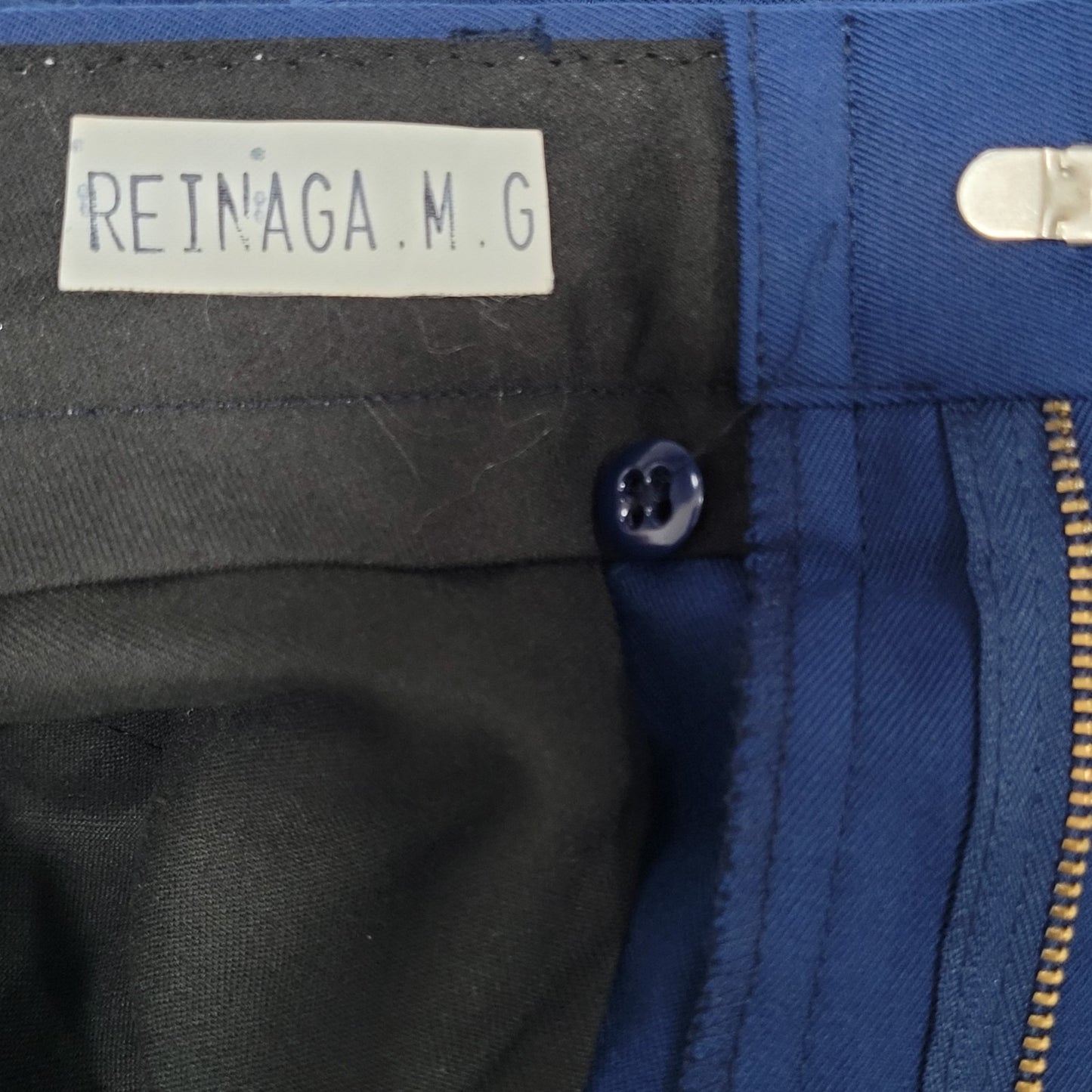 Defense Logistics Agency Marine Corps Blue Wool Blend Trousers Pants 29R (29x31)