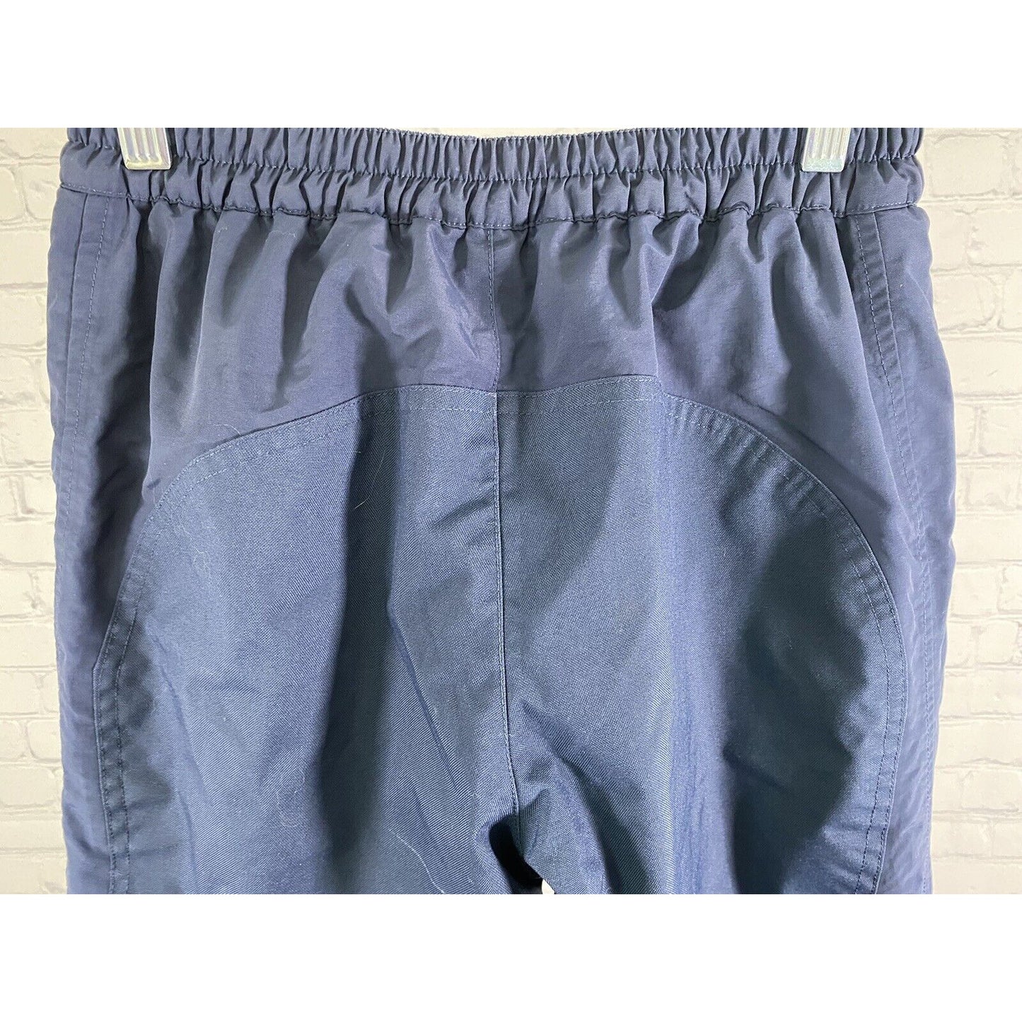 Lands End Squall Dark Blue Insulated Zip Pockets Snow Board Ski Pants Youth 12