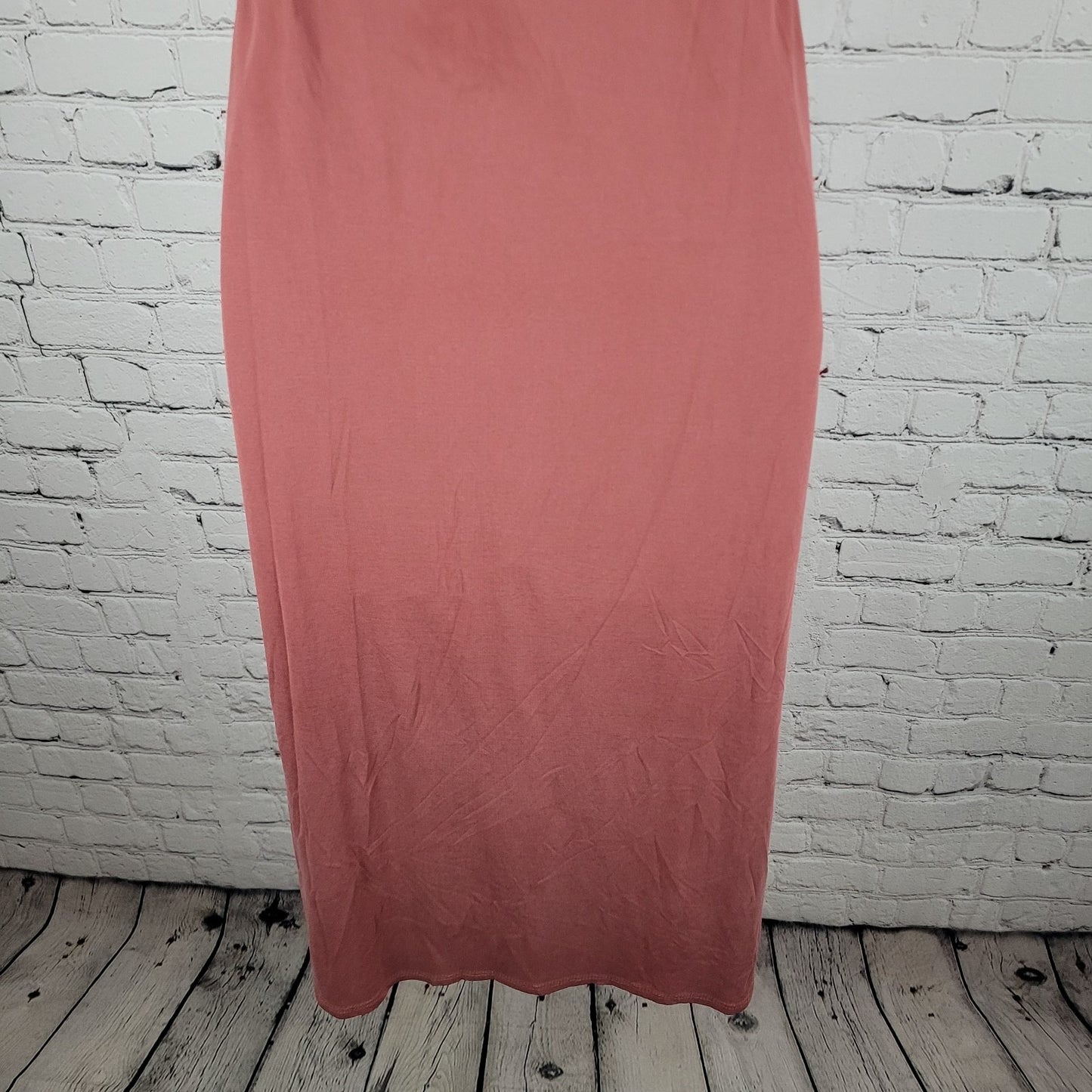 Urban Outfitters Muted Red Sleeveless Soft Stretch Slip Dress Size Small S