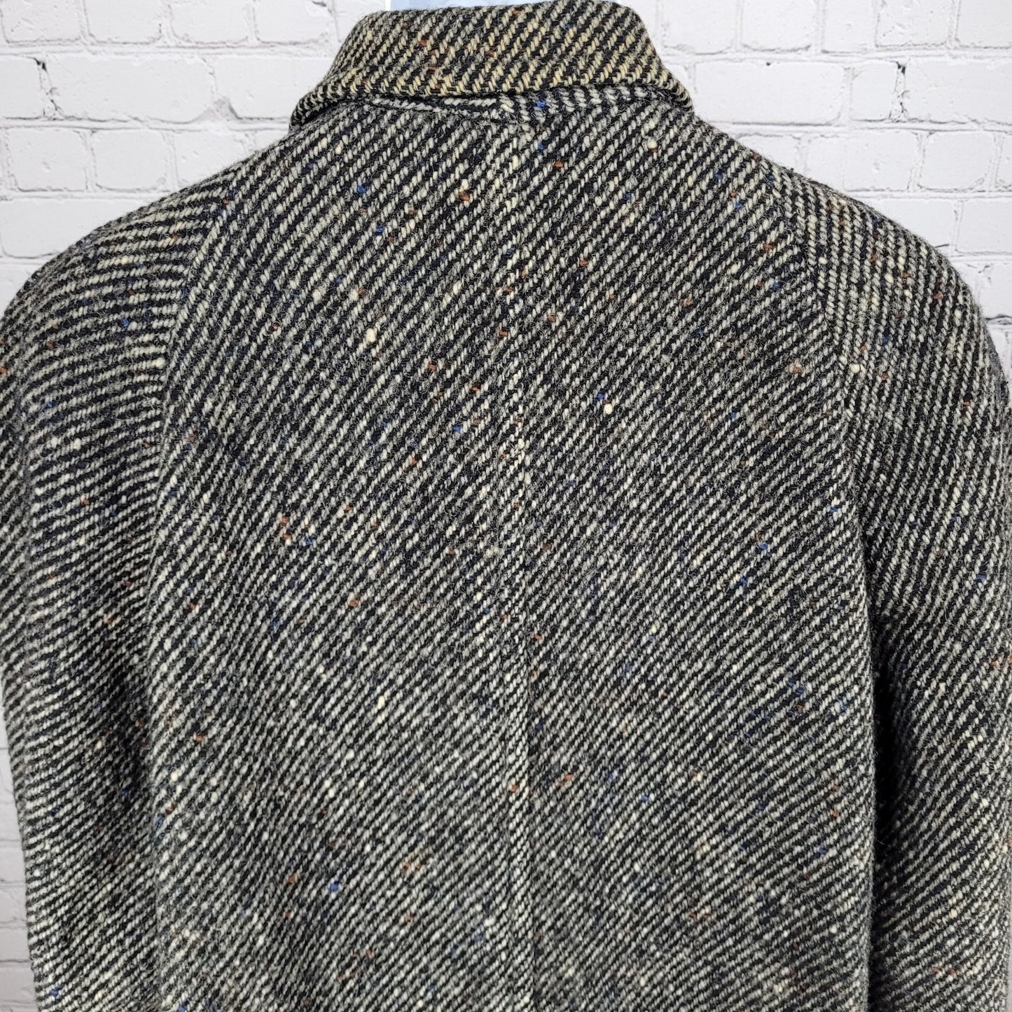 VTG Kencrest Kennedy's Tweed Sean Ficheador Handwoven Heavyweight Coat Size 42L