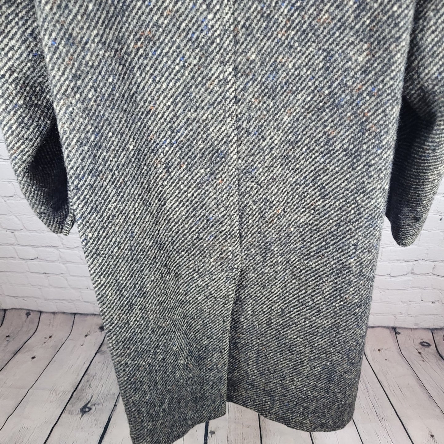 VTG Kencrest Kennedy's Tweed Sean Ficheador Handwoven Heavyweight Coat Size 42L