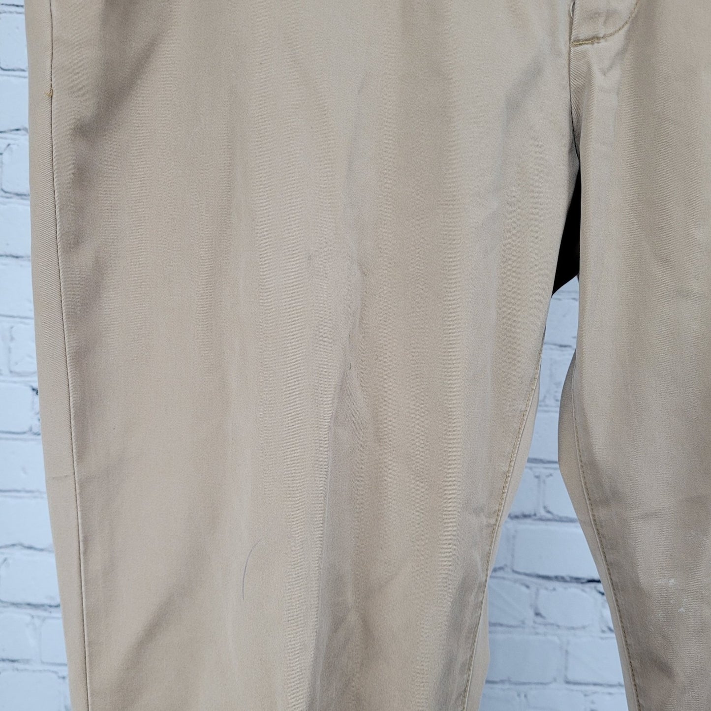Bonobos Brown Thursday 100% Cotton Slim Straight Leg Chino Pants Size 35 (35x34)