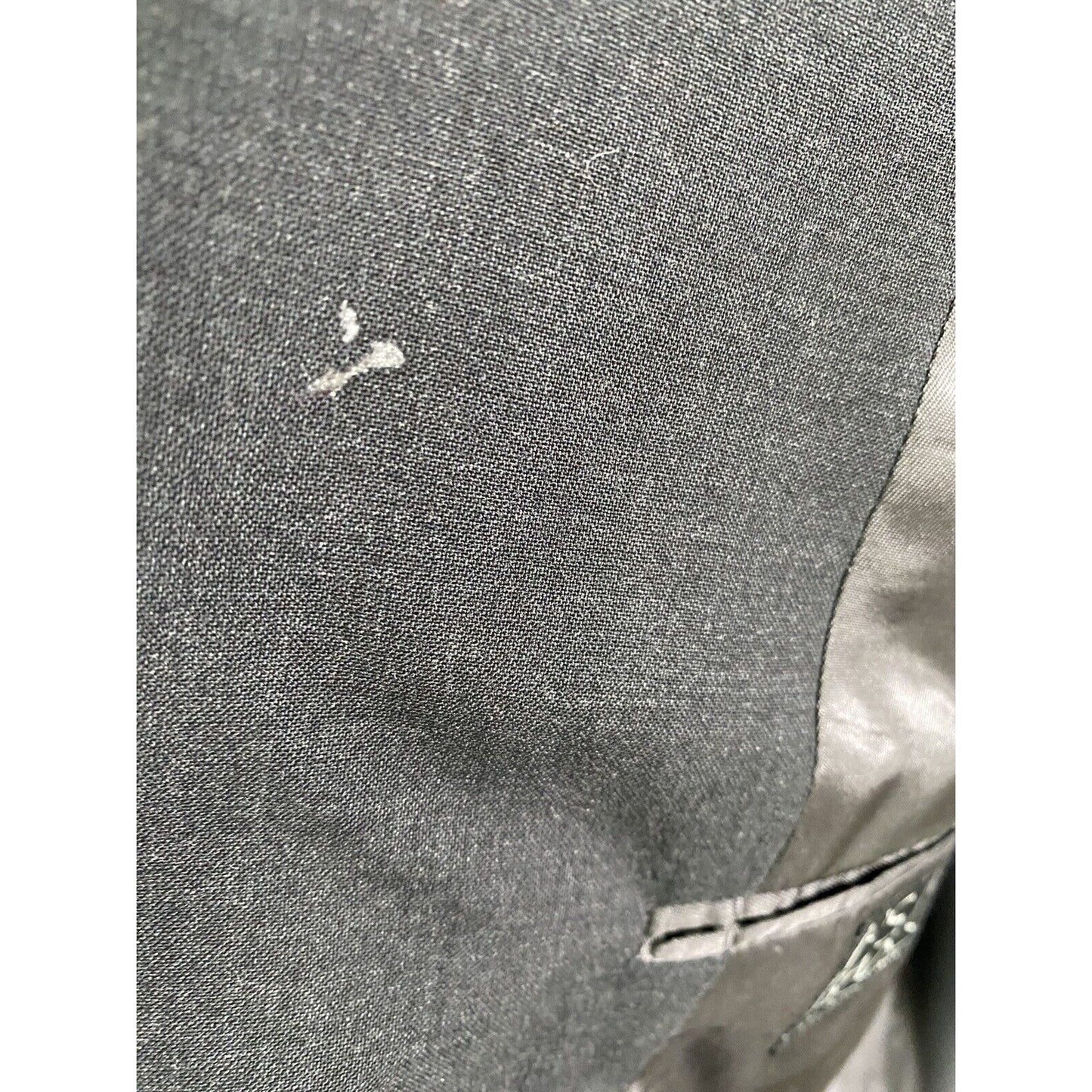 Jos A Bank 100% Wool Dark Gray 3 Button Blazer Jacket Sport Coat 43L