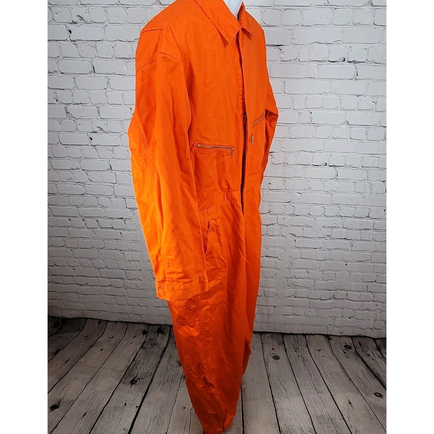 Walls Master Made Outdoor Goods Orange Workwear Uniform Utility Coveralls XL