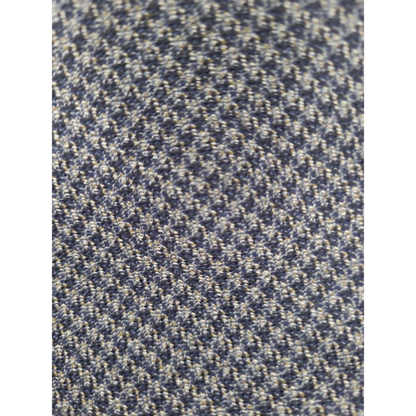 Nordstrom Joseph Abbound Gray Blue 100% Wool Houndstooth Blazer Jacket 42 R