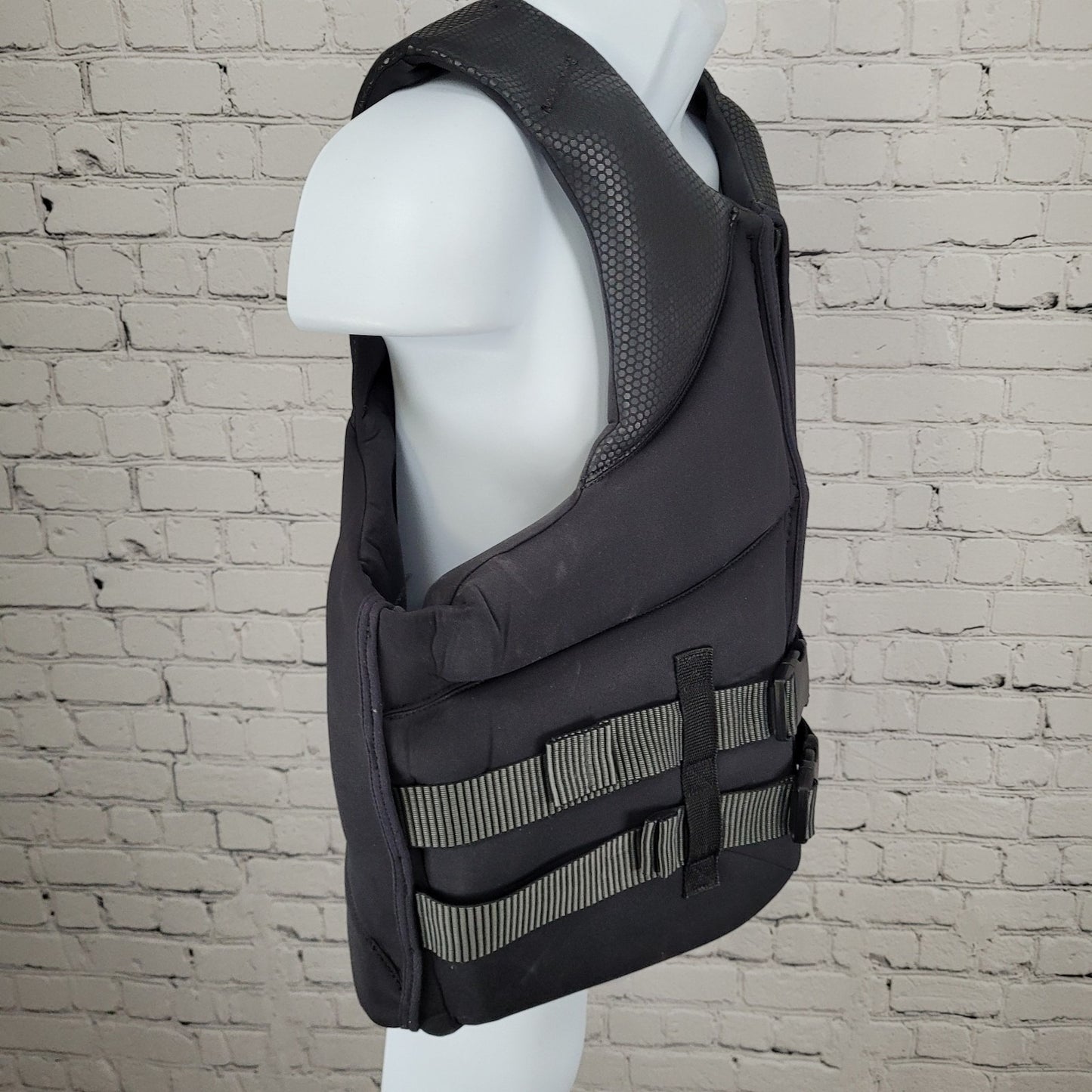 Ocean Pacific Black USCG Approved Flotation Aid Life Jacket Ski Vest Size XL