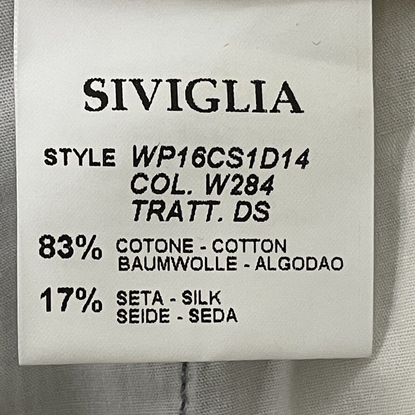 White Siviglia White Striped Cotton Silk Low Rise Skinny Pants Italy 25 (30x31)
