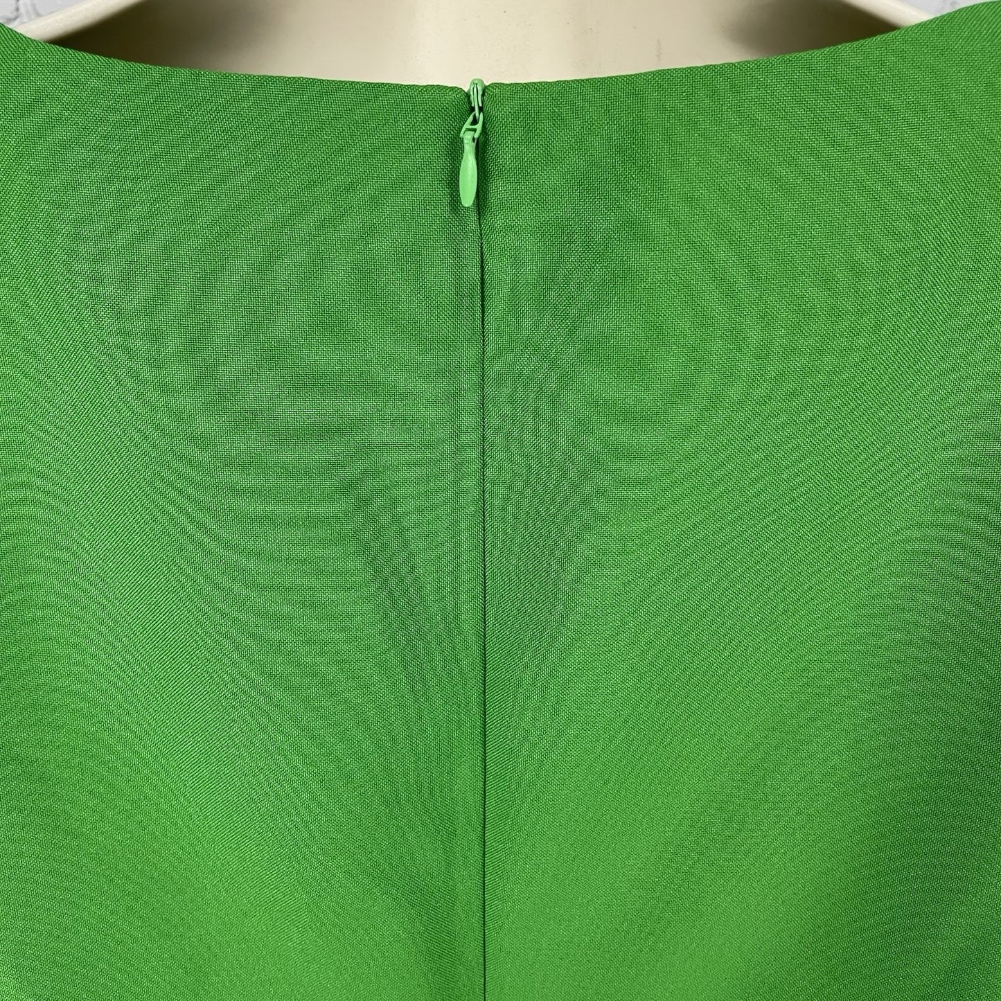Maurini Green 3/4 Sleeve Unlined Zipped Shift Knee Length Dress Size Large L