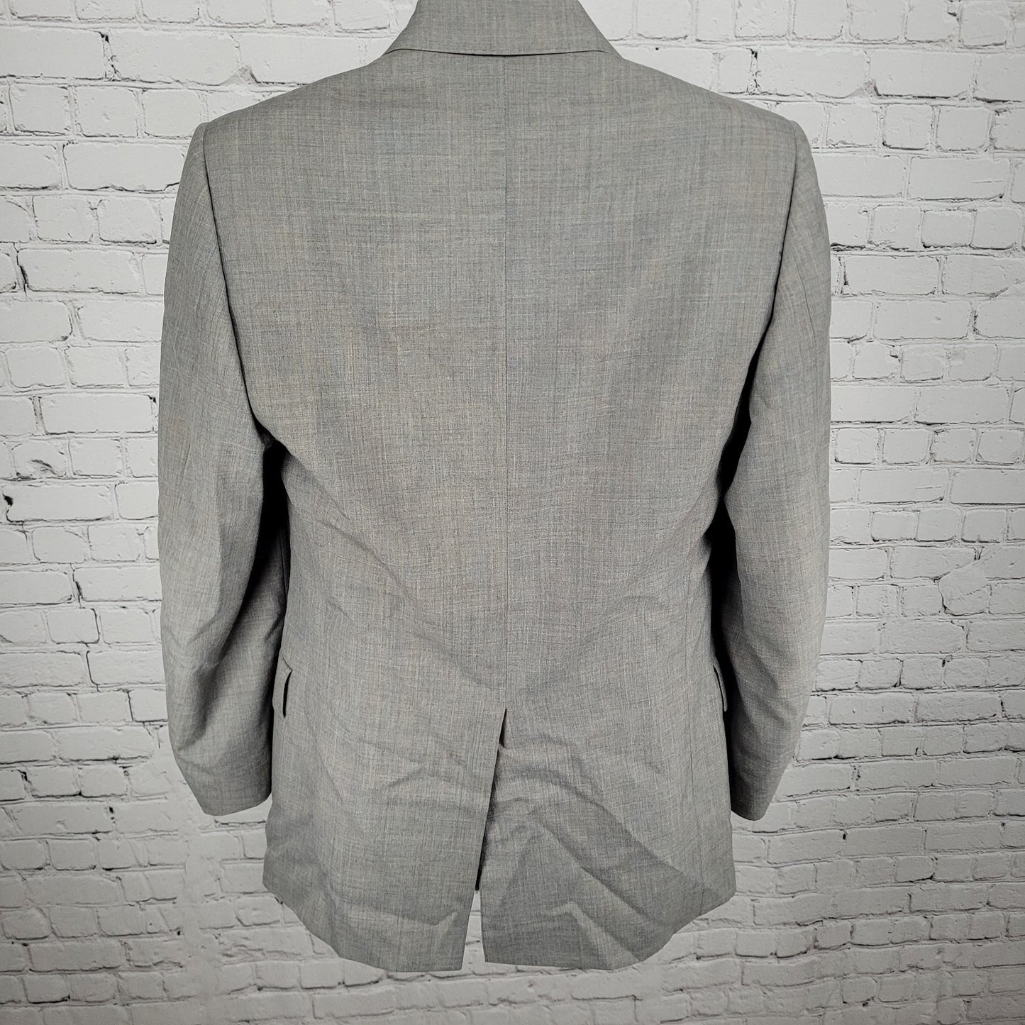 VTG Christian Dior Monsieur Grey 2 Button Blazer Sport Coat USA Made Size 37L