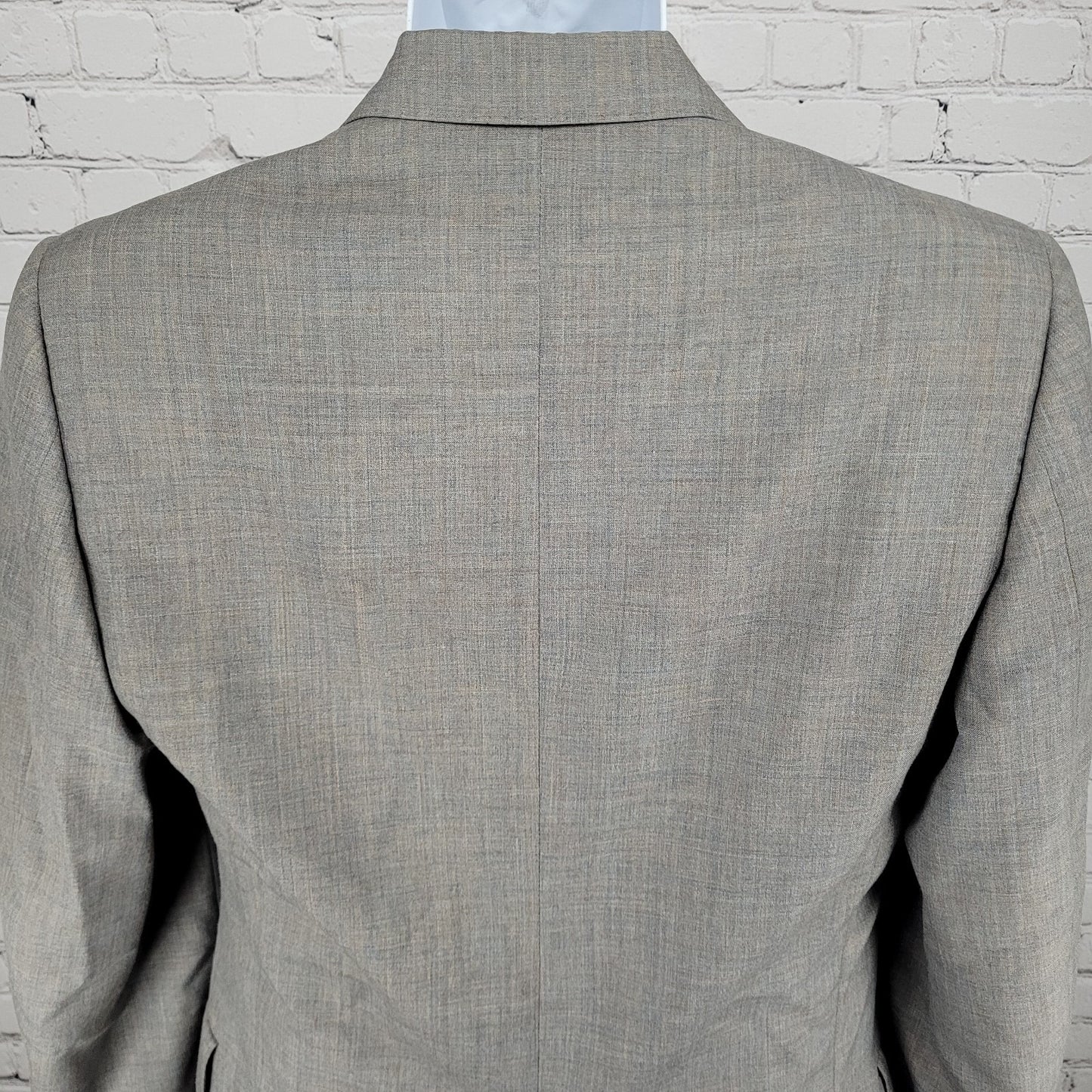 VTG Christian Dior Monsieur Grey 2 Button Blazer Sport Coat USA Made Size 37L