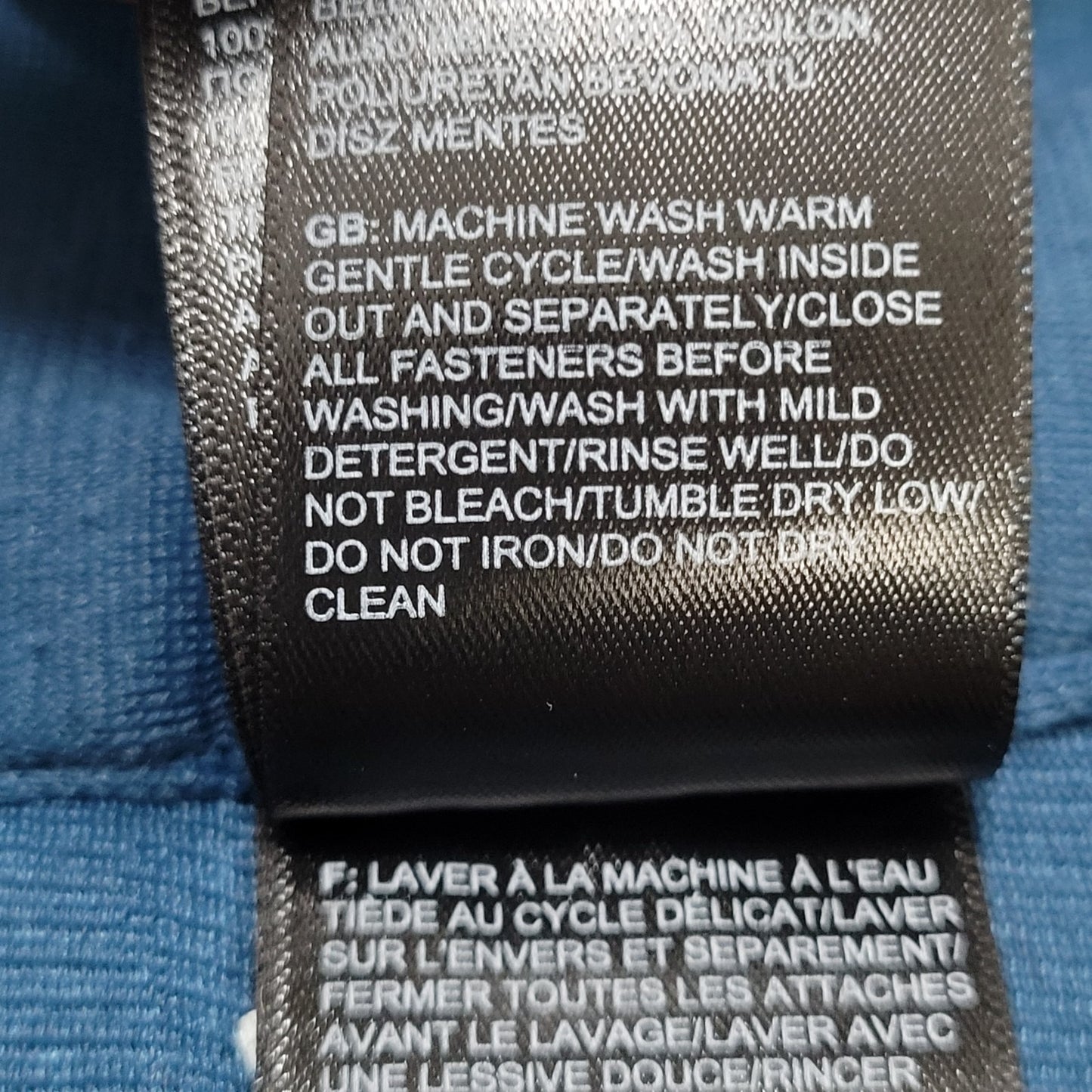 The North Face Blue Dry Vent Lined Bootcut Cargo Pants Large L (36x31)