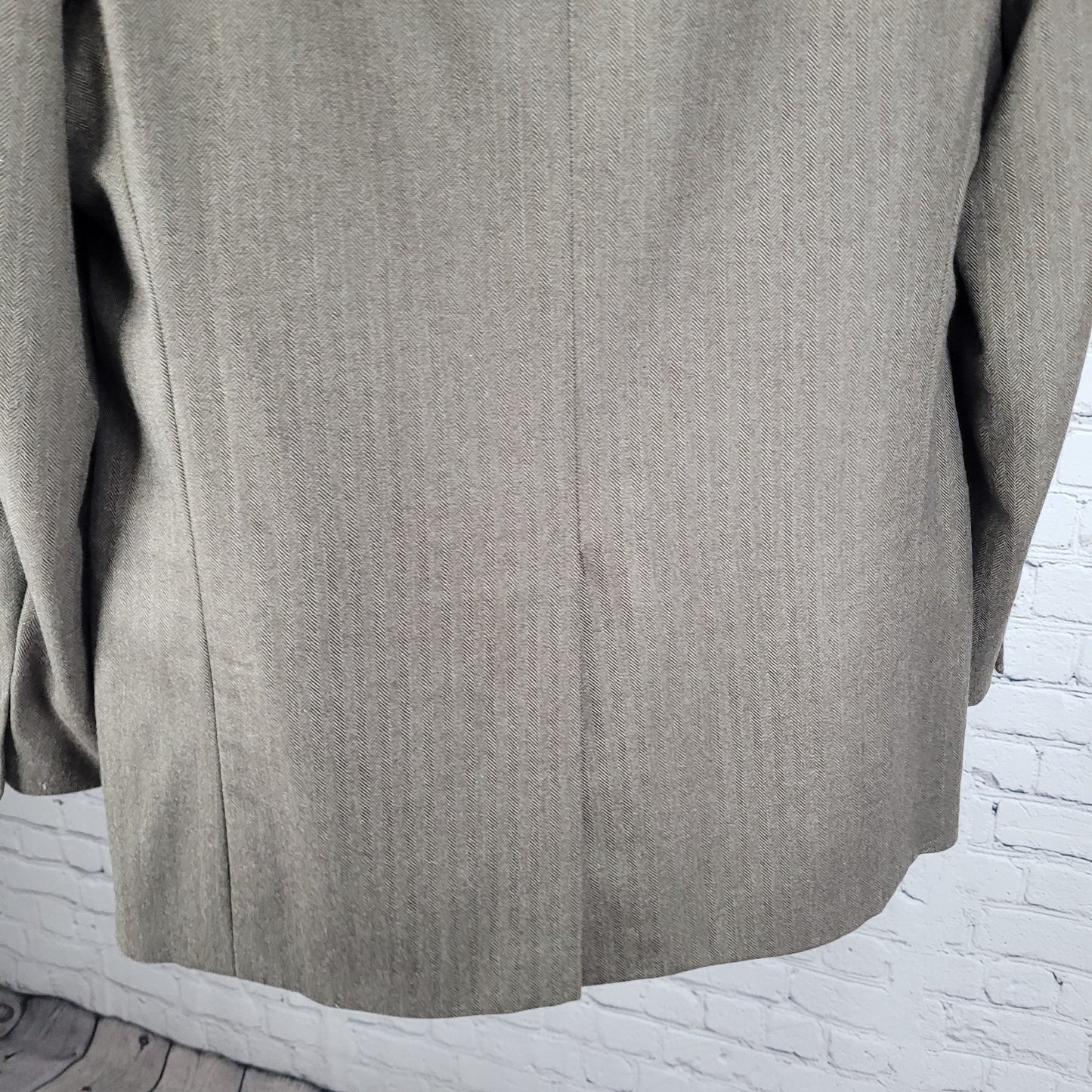 Brooks Brothers Brown 100% Wool 346 Madison Fit Blazer Sport Coat Size 44R
