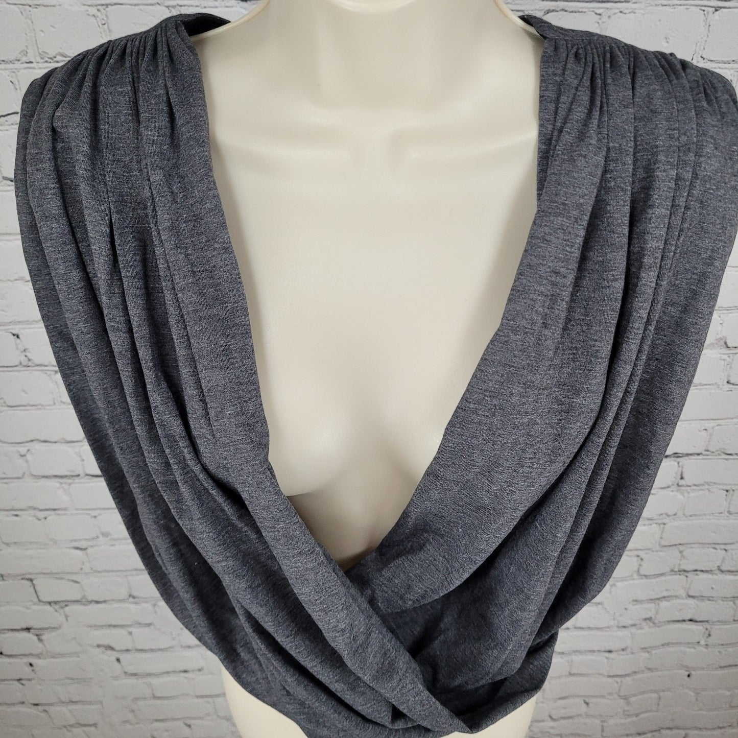 Konny Grey Baby Infant Sling Carrier Original Mesh Air Flow Back Stretch Large L