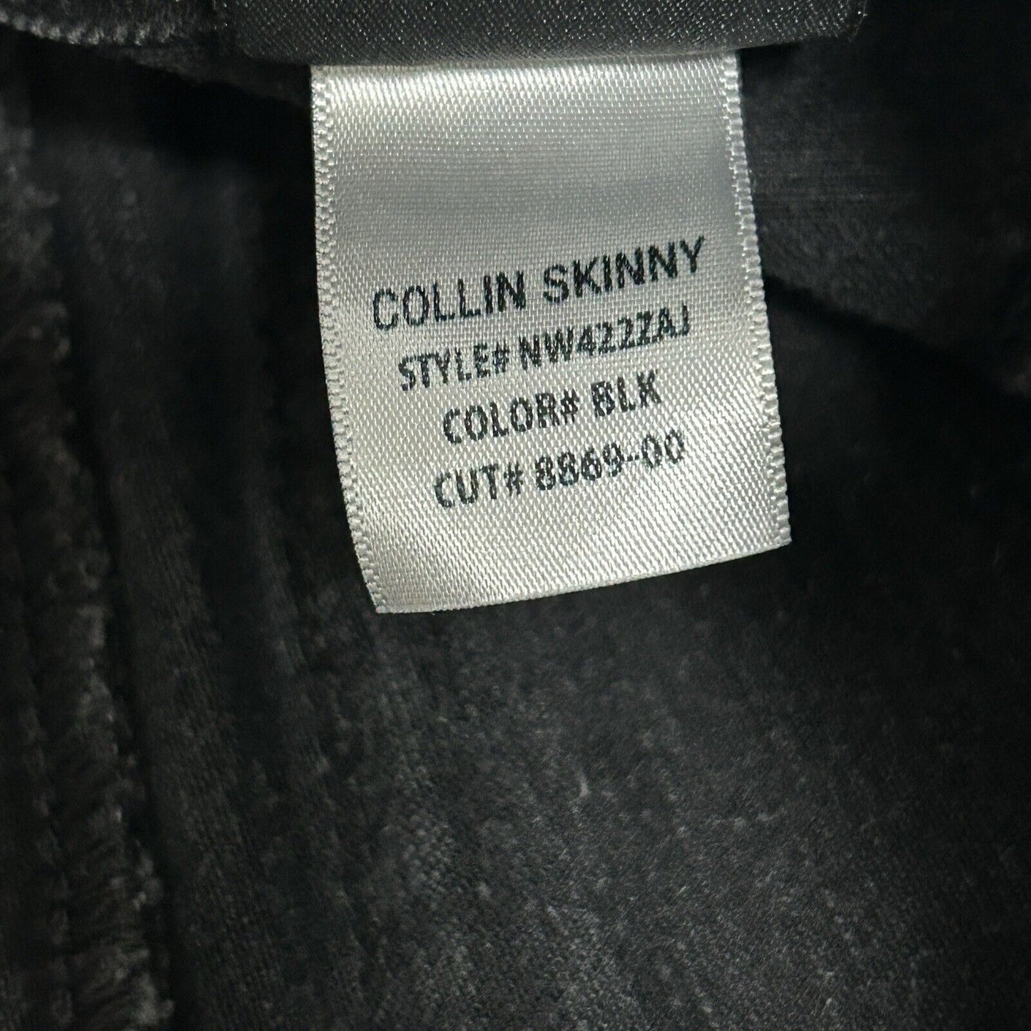 Hudson Collin Skinny Black Light Wash Cotton Blend Jeans Size 28 (28X29.5)