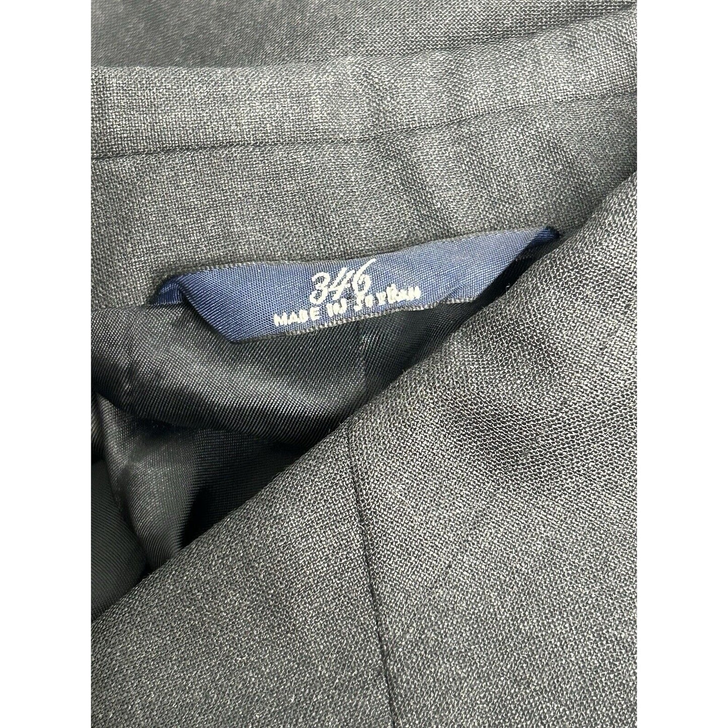VTG ‘04 346 Brooks Brothers Gray Wool Blend 3 Button Blazer Jacket Men’s 45L
