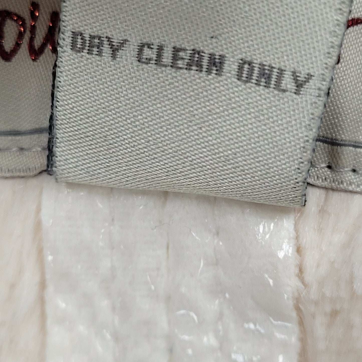 BKE Ivory Animal Print Soft Faux Fur Lined Snap Front Moto Jacket Size Small S