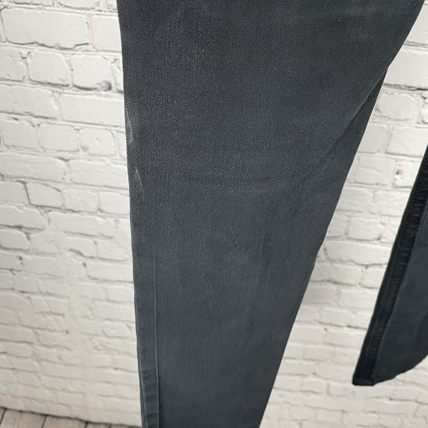 DL1961 Black Denim Amanda Skinny 4 Way Stretch Jeans USA Made Size 26 (27x30.5)