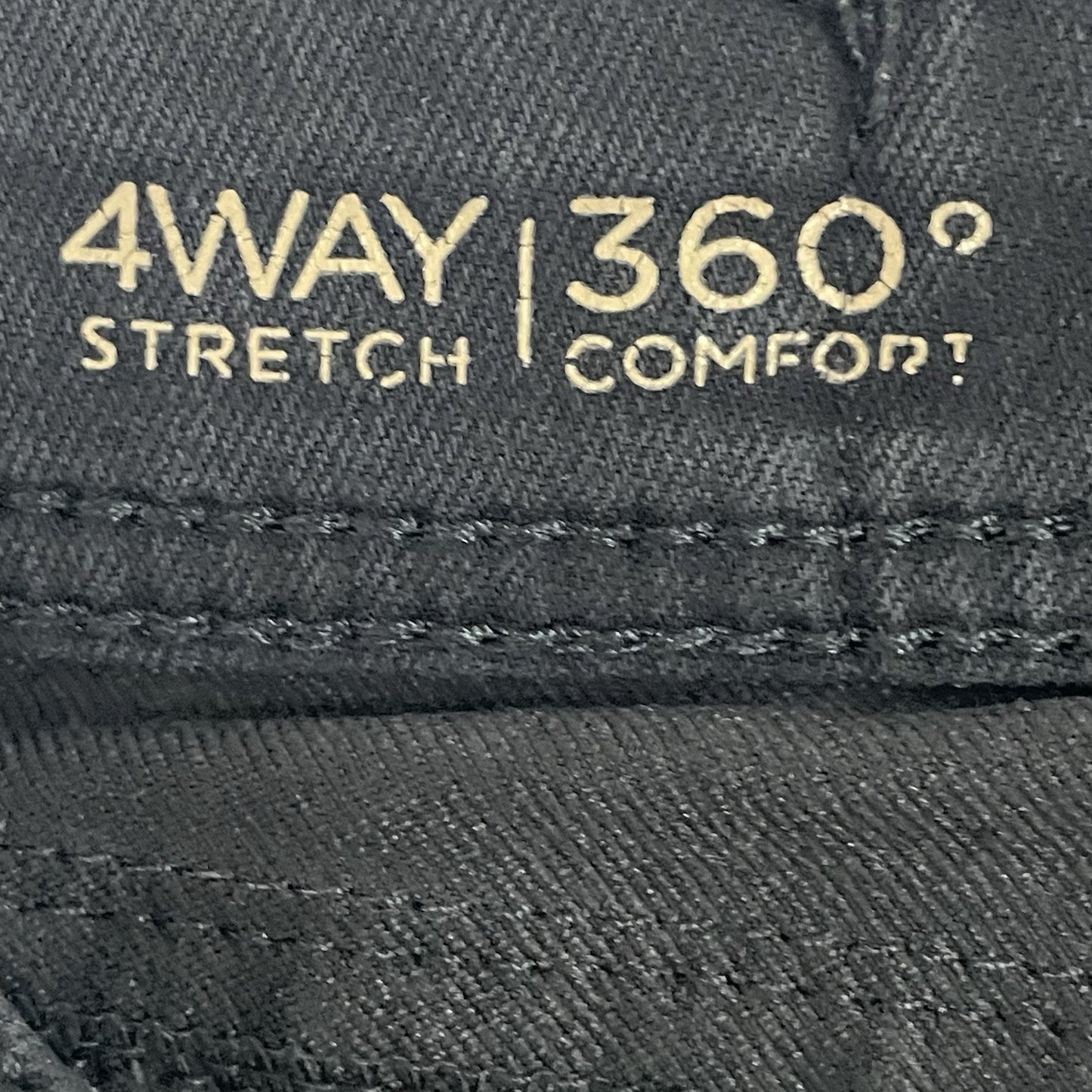DL1961 Black Denim Amanda Skinny 4 Way Stretch Jeans USA Made Size 26 (27x30.5)