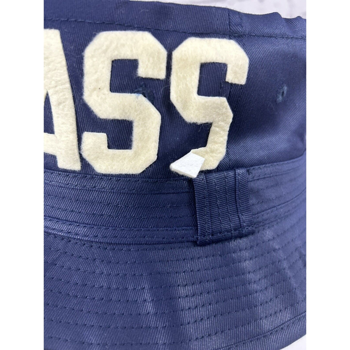 Dad Grass X Mark McNairy Whatever Wide Brim Blue Bucket Otto Cap Hat Size Small