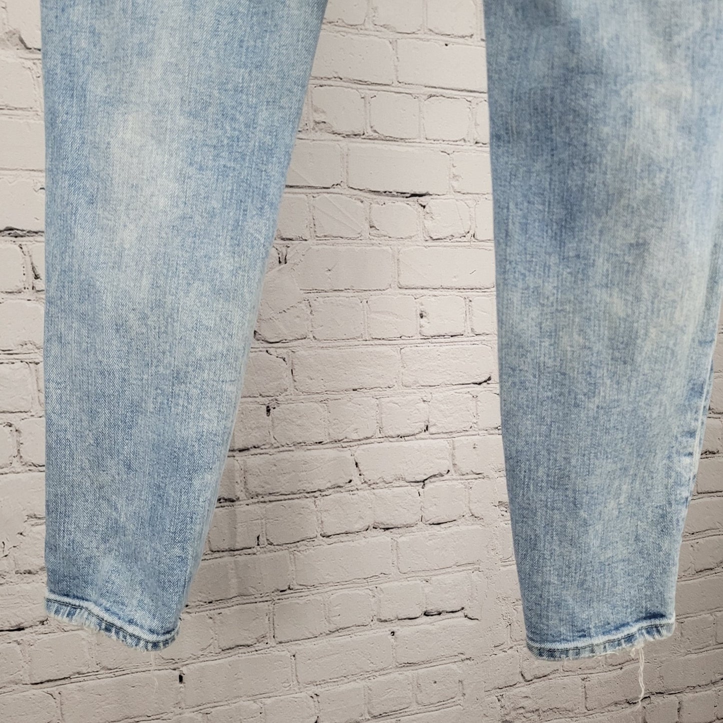 Trafaluc Denim Makers Zara Distressed Mid Rise Stretch Jeans Size 8 (31x26)