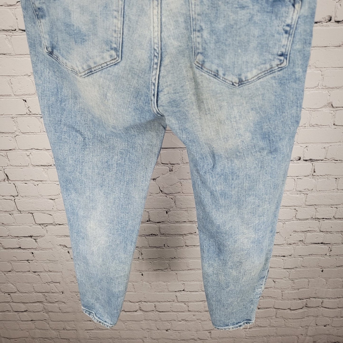 Trafaluc Denim Makers Zara Distressed Mid Rise Stretch Jeans Size 8 (31x26)