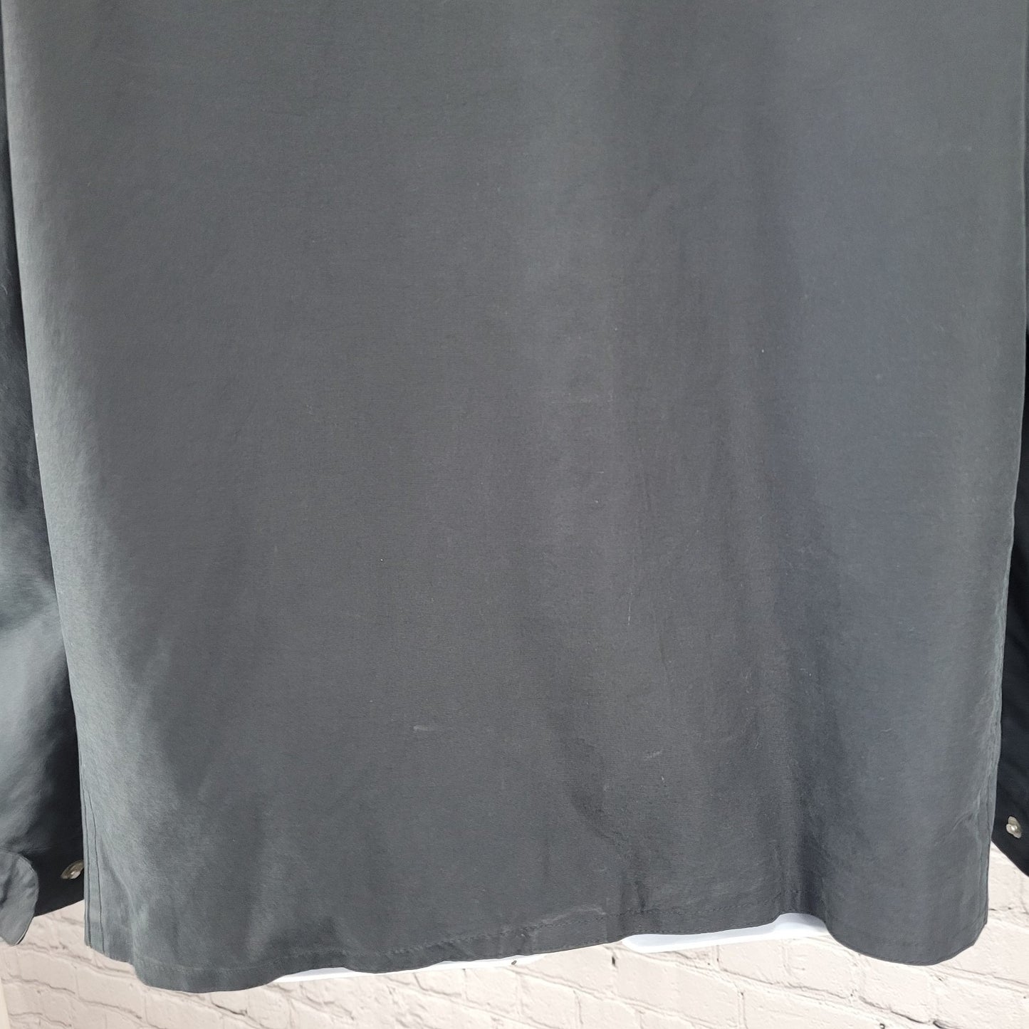 Harold Powell Black Full Zip Mesh Lined Inner Pockets Jacket Size Large L