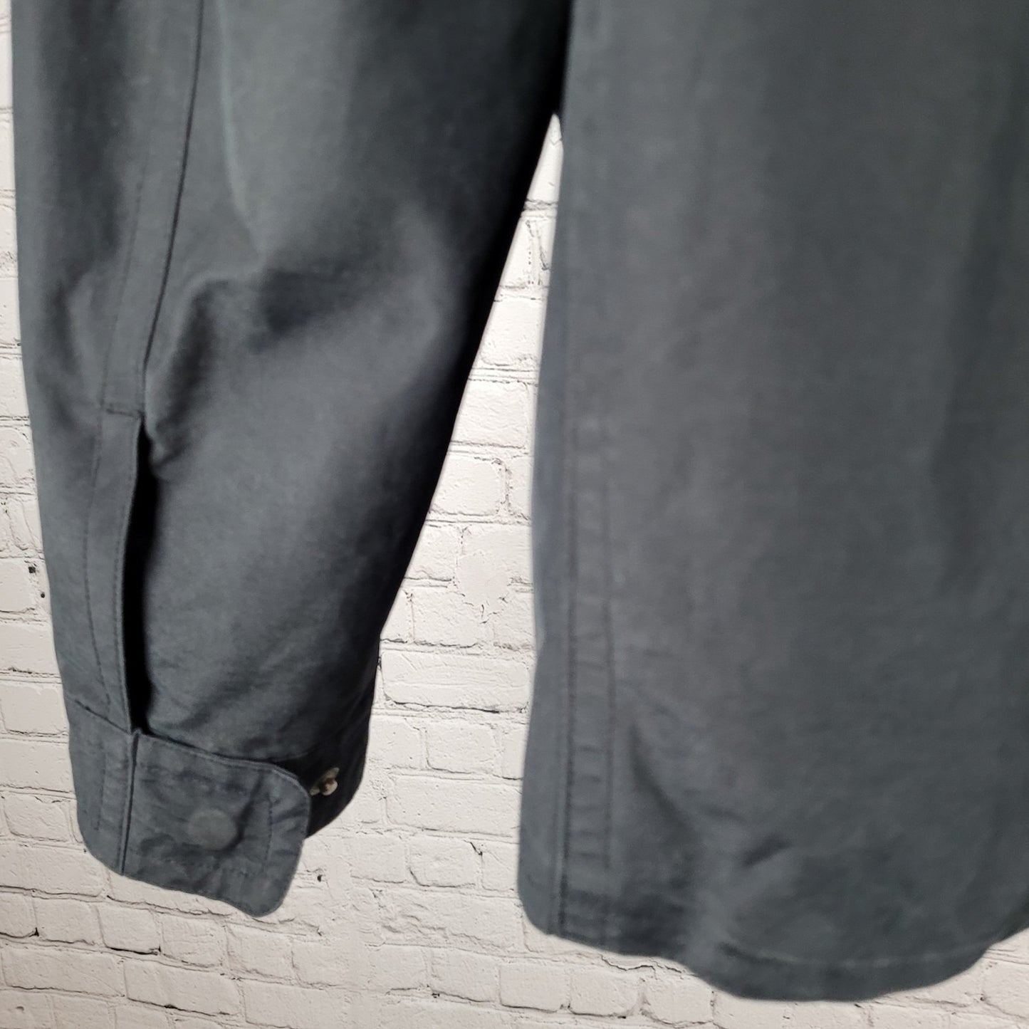 Harold Powell Black Full Zip Mesh Lined Inner Pockets Jacket Size Large L