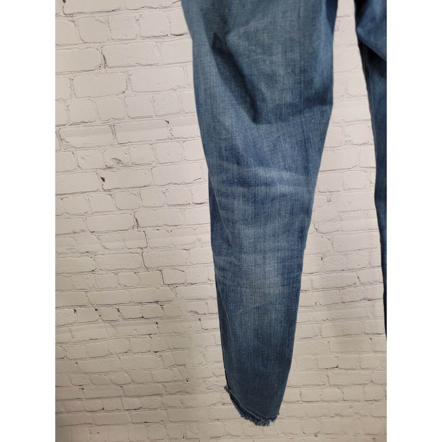 Madewell Blue Distressed 10" High Rise Skinny Jeans Women’s Size 23 (24 X 27)
