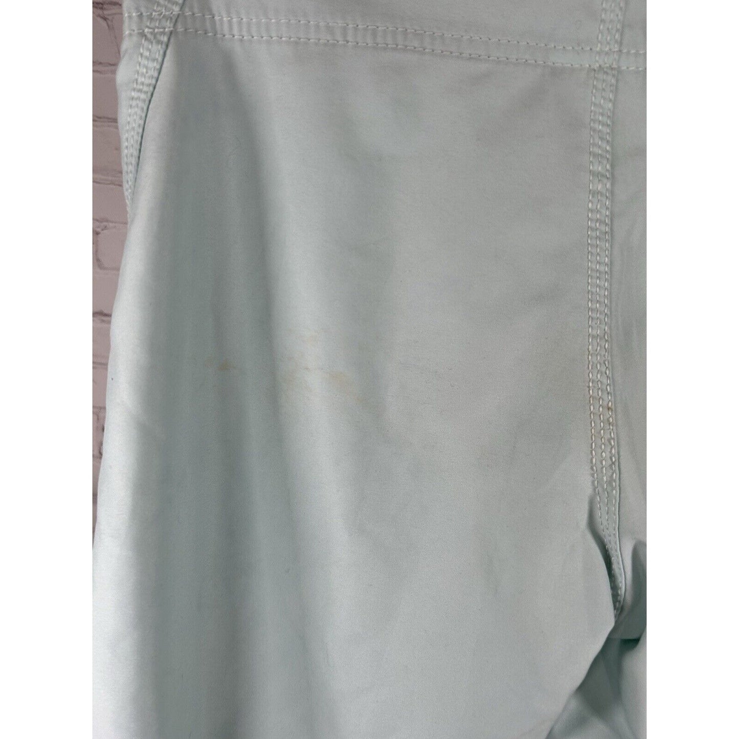 Billabong Light Blue Logo Pocket Unlined Men’s Bathing Suit Swim Trunks (28x10)