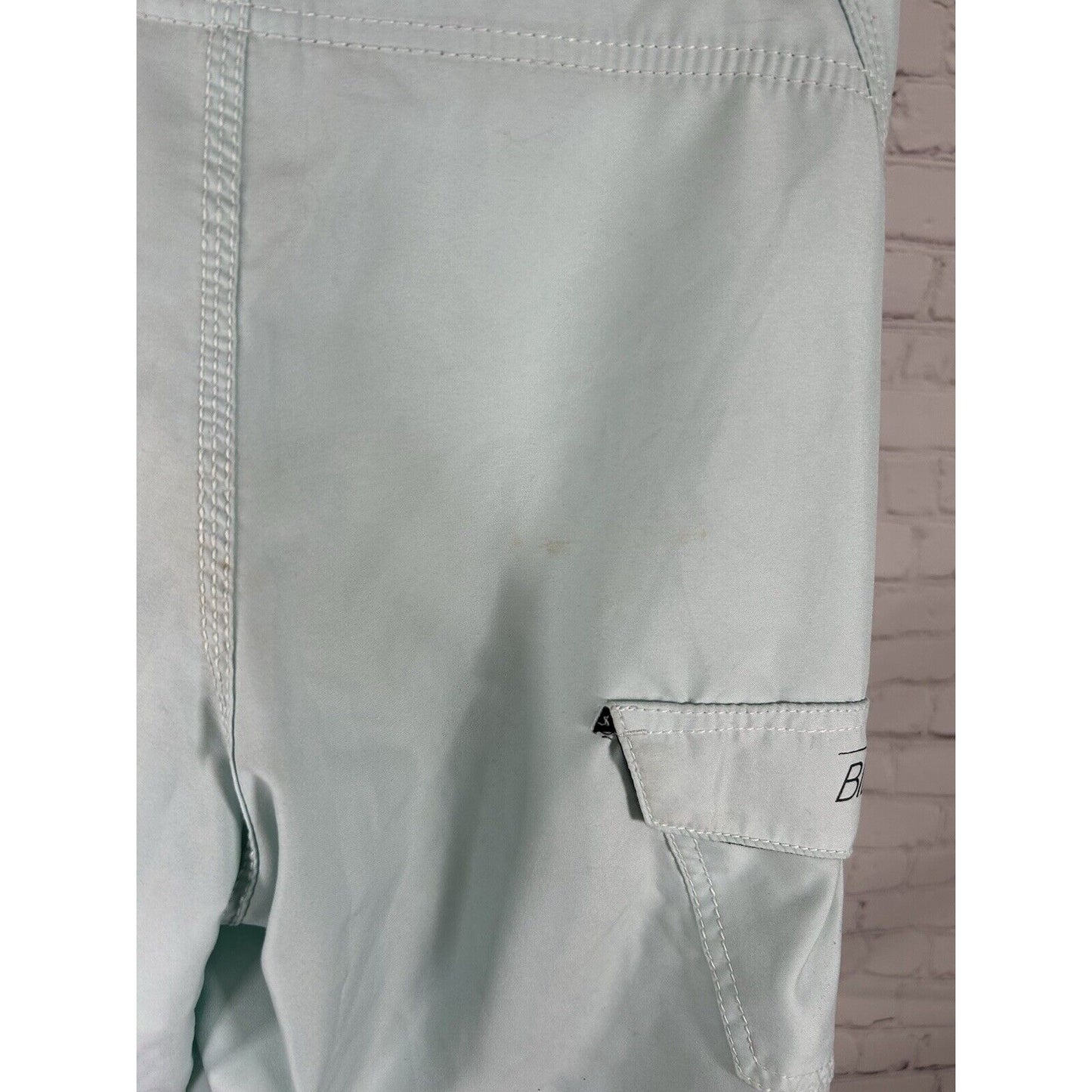 Billabong Light Blue Logo Pocket Unlined Men’s Bathing Suit Swim Trunks (28x10)