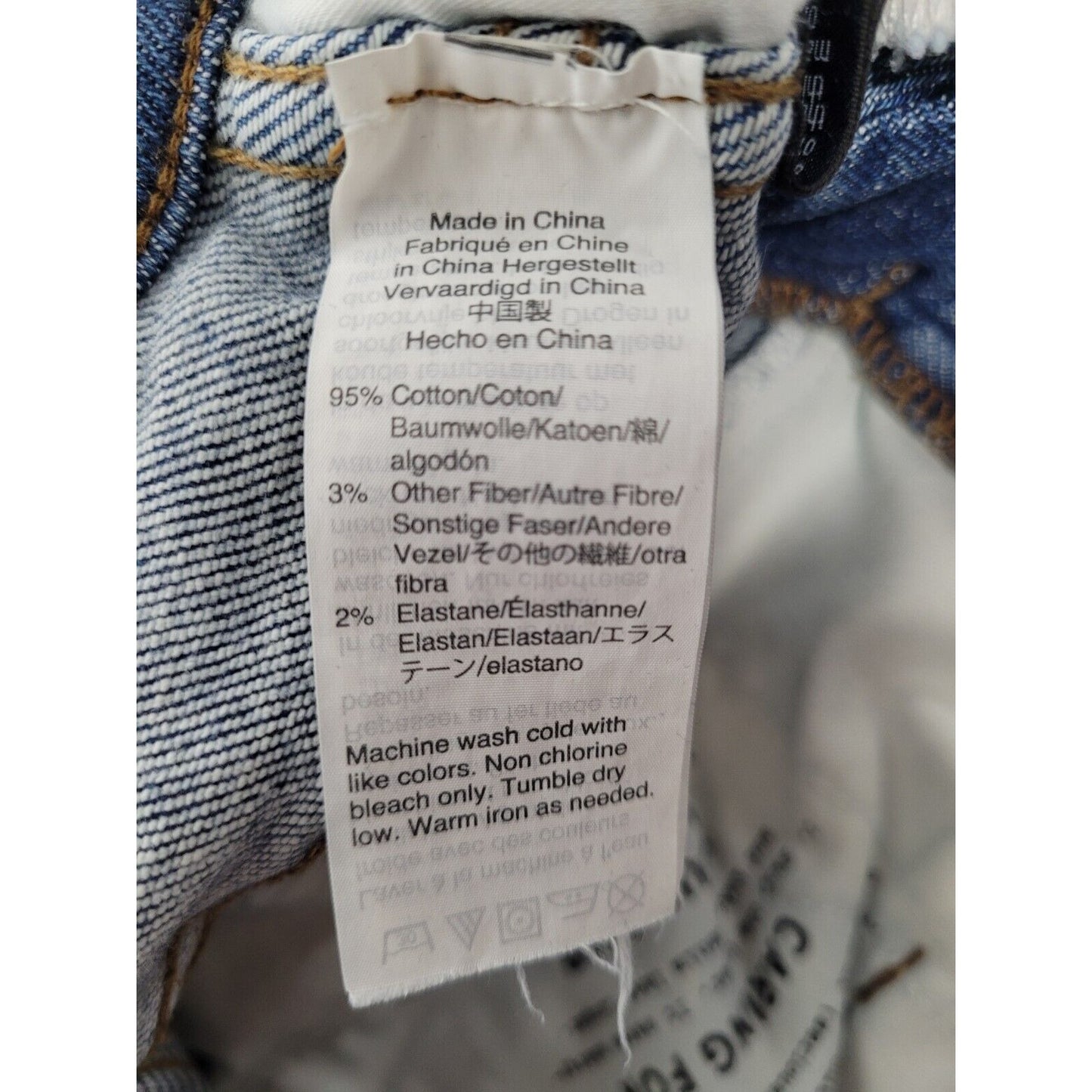 Madewell Blue 10" High Rise Skinny Jeans Medium Wash Women’s Size 25P *puckering
