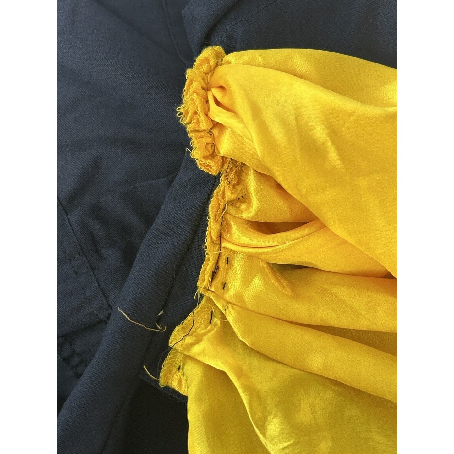 Red Kap Blue Yellow Long Sleeve Costume Band Cape Jumpsuit Size 42R (39X27)