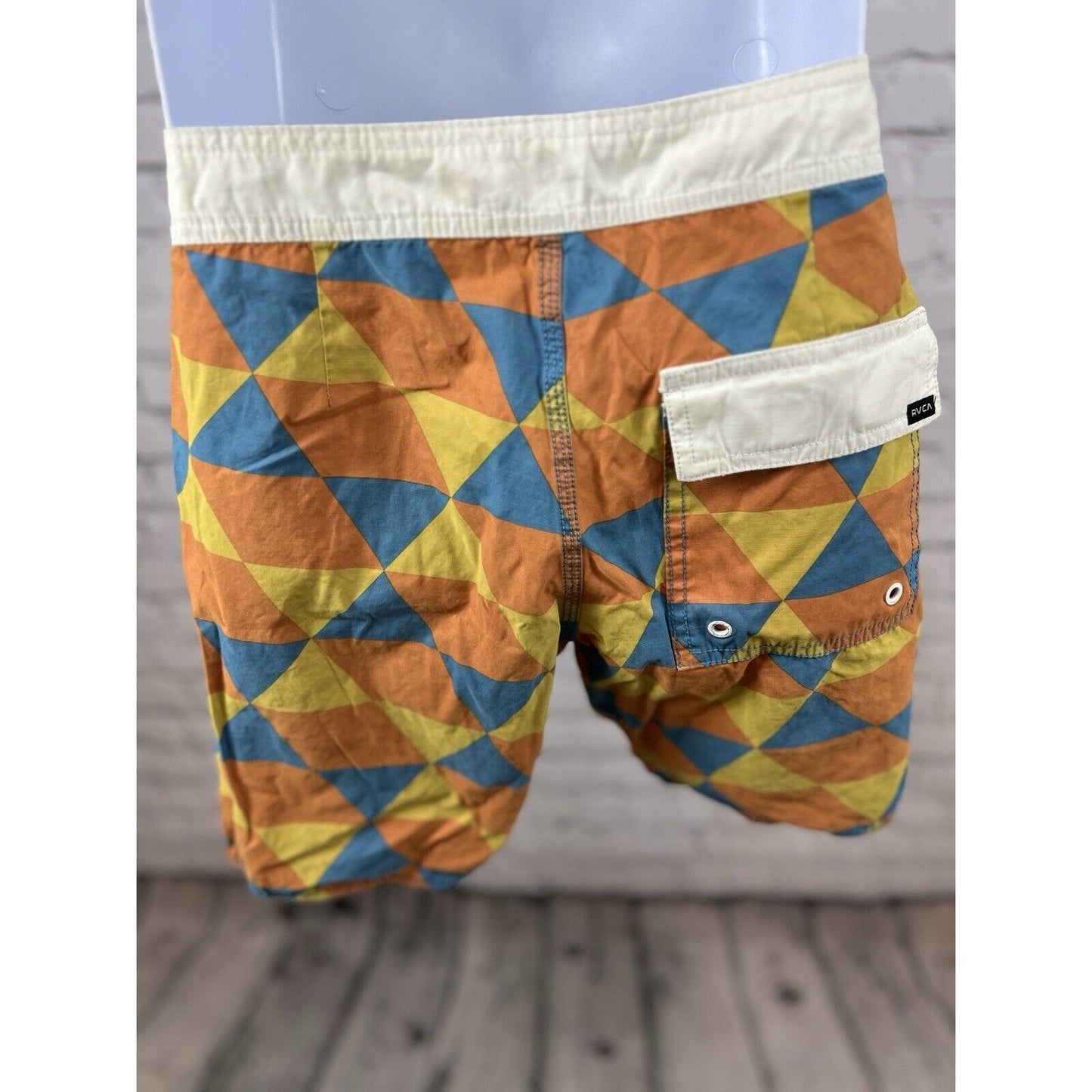 RVCA Barry McGee Board Shorts Trunks Artist Program Network Geometric Men’s 28