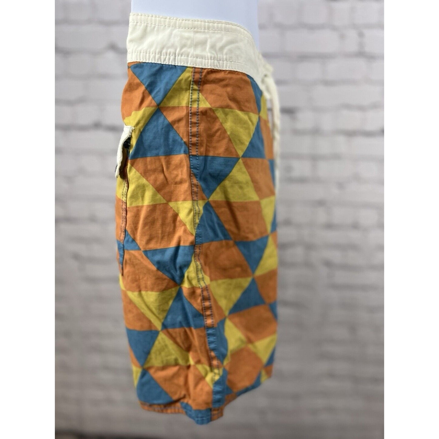 RVCA Barry McGee Board Shorts Trunks Artist Program Network Geometric Men’s 28