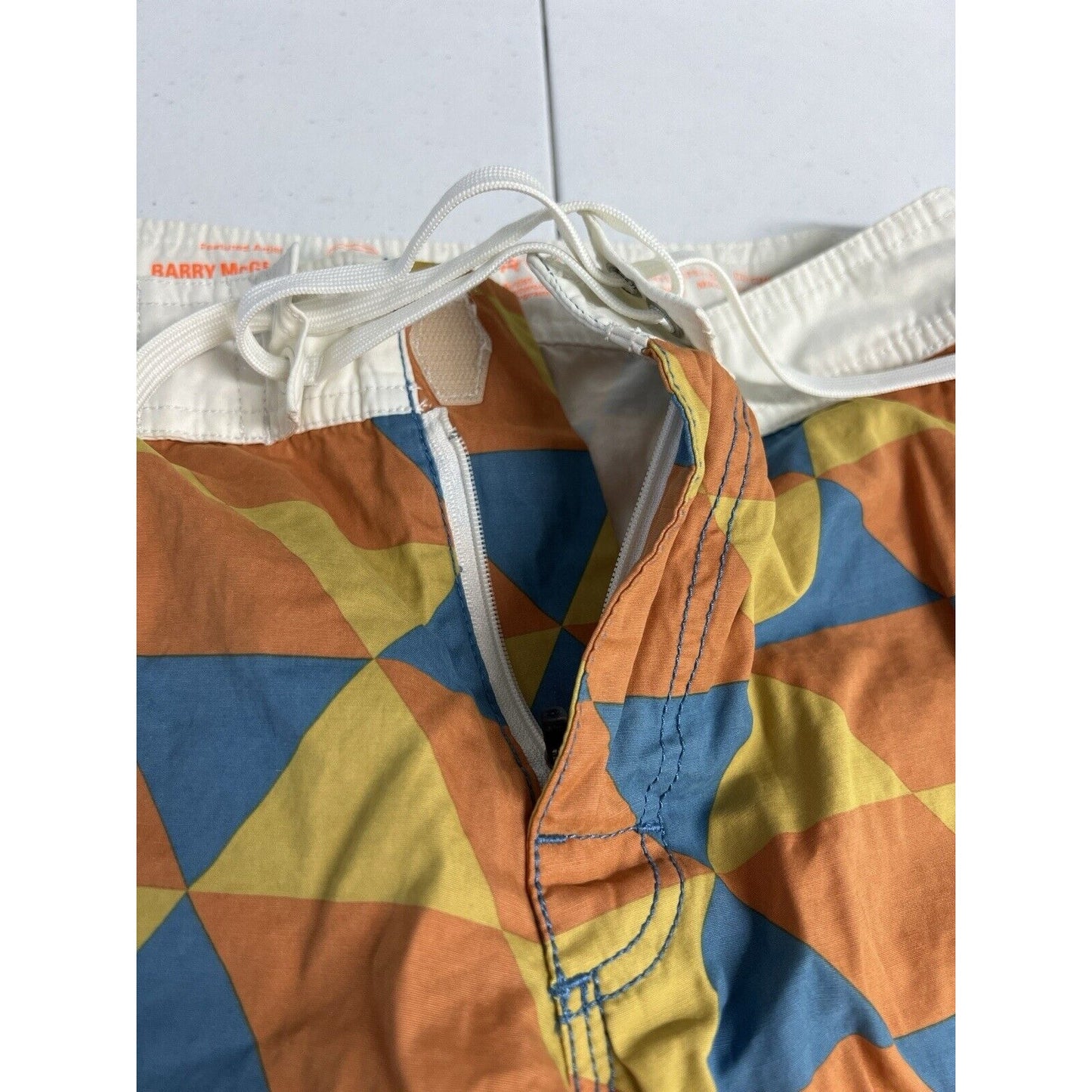 RVCA Barry McGee Board Shorts Trunks Artist Program Network Geometric Men’s 28