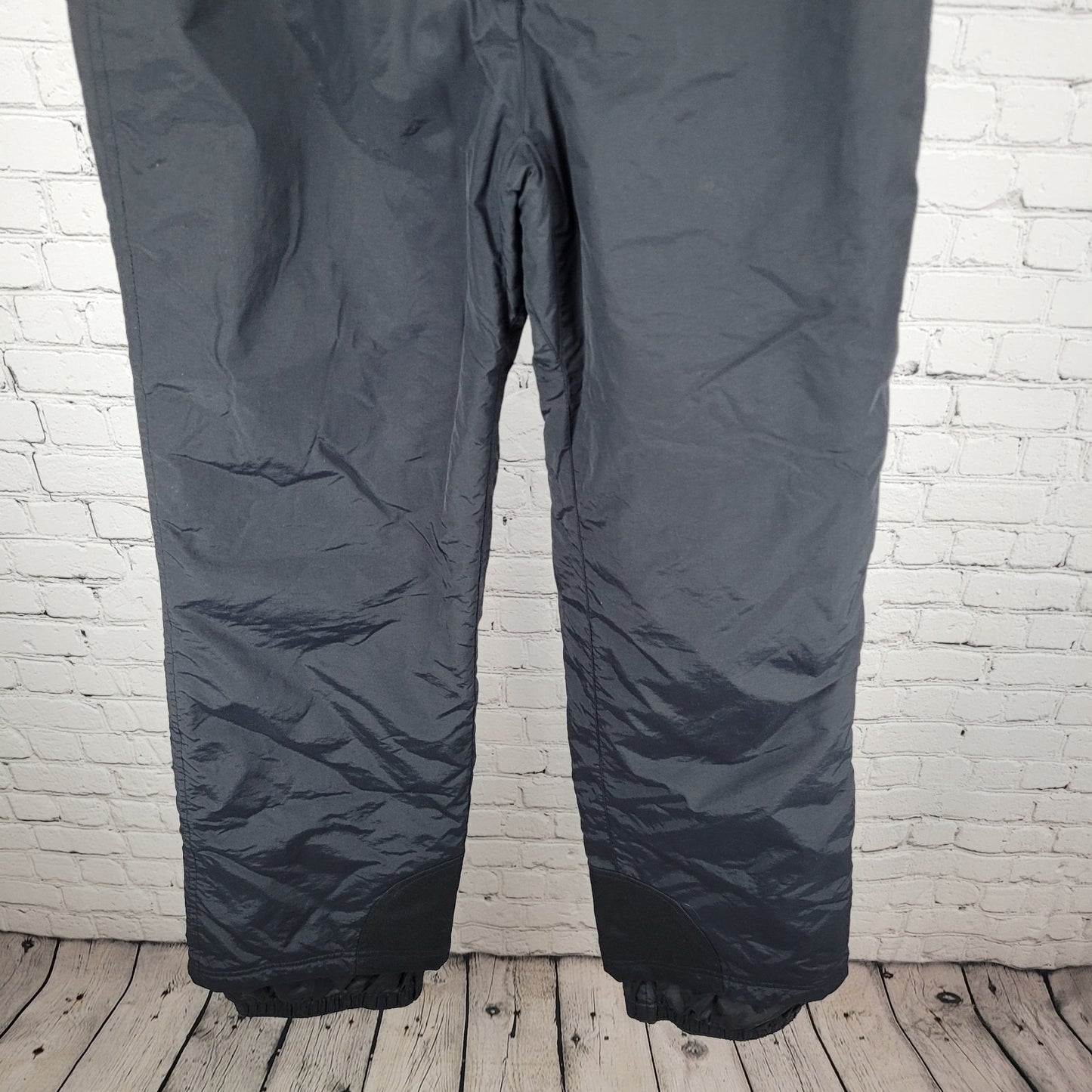 Obermeyer Black Insulated Stretch Waist Straight Leg Ski Pants Size 8 (26x31)