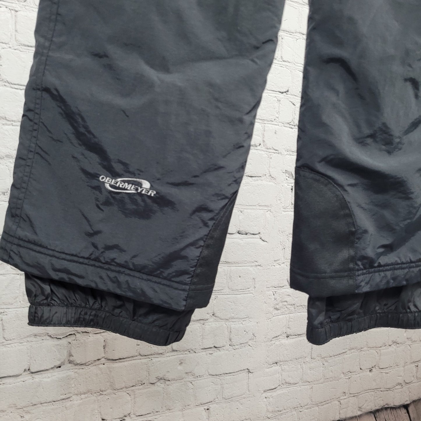 Obermeyer Black Insulated Stretch Waist Straight Leg Ski Pants Size 8 (26x31)