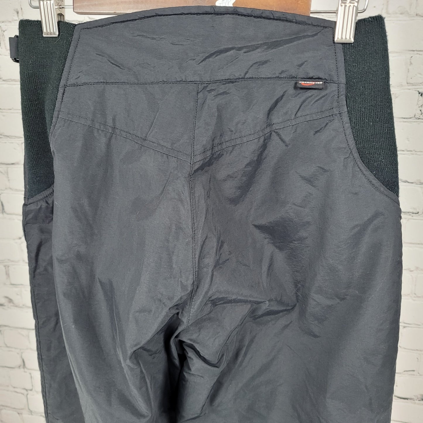 Obermeyer Black Insulated Stretch Waist Straight Leg Ski Pants Size 8 (26x31)