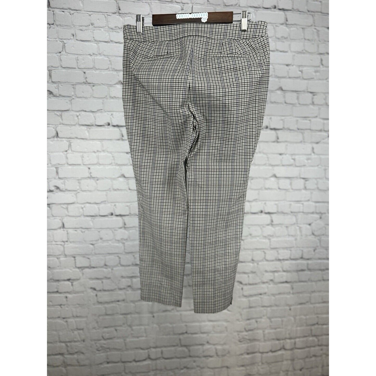 Talbots Chatham Ankle Multicolor Plaid Mid Rise Capri Pants Size 8 P (31X26)