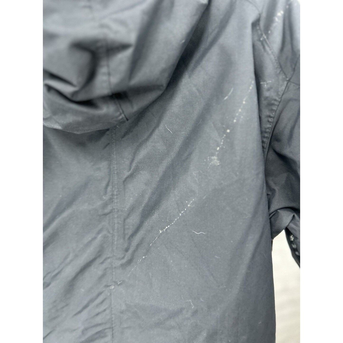 Ride Cell 10 Series Black Hooded Adjustable Waist Snowboard Jacket Womens Medium