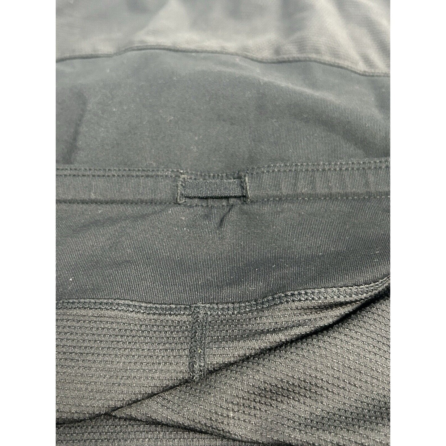 Athleta Black Elastic Waistband Athletic Skort With Zipper Pockets Women Size XL