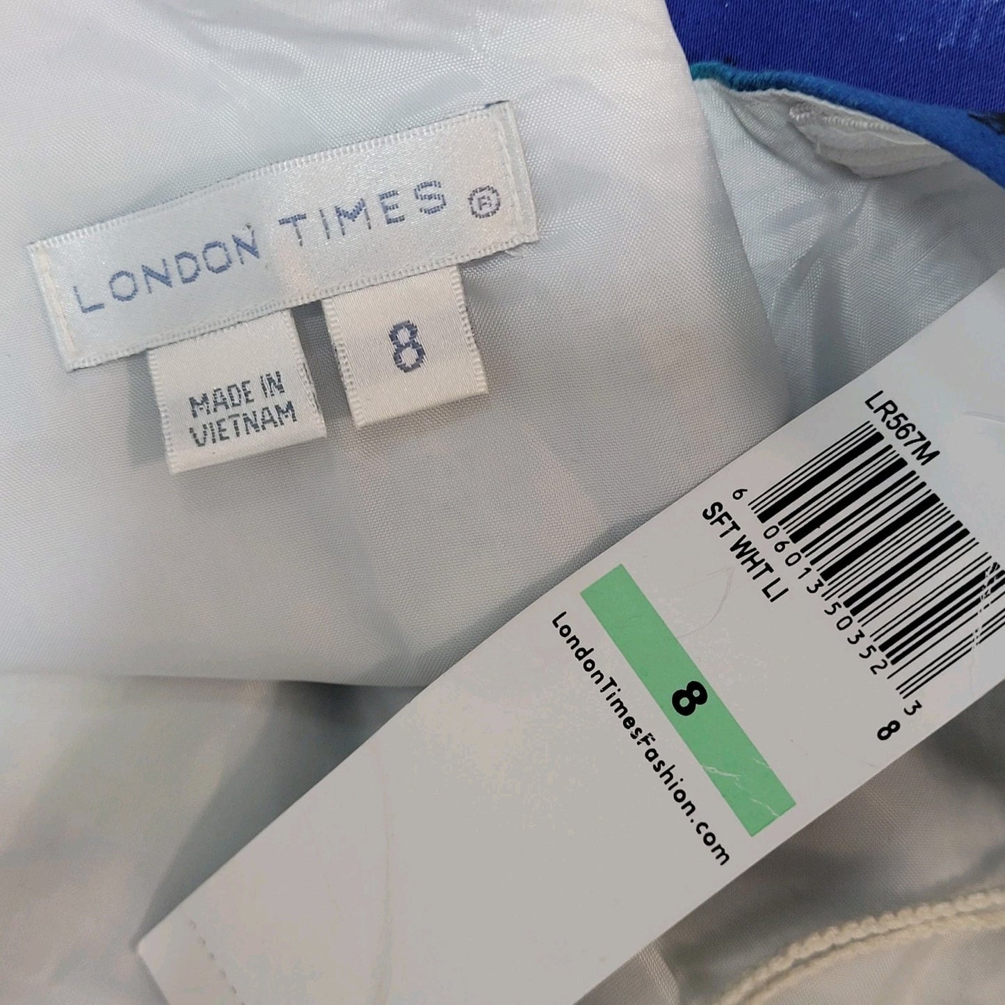 NWD London Times Multicolor Striped Stretch Asymmetrical Shoulder Dress Size 8