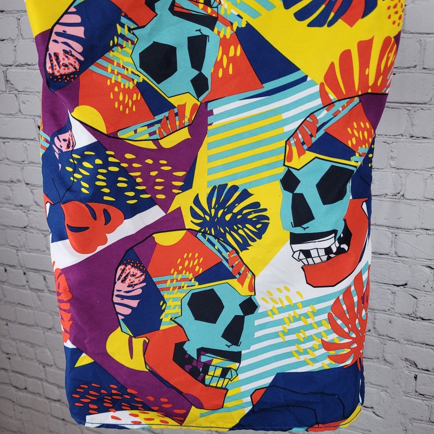 Surf Society Swimwear Drill Clothing Co Multicolor Button Up Shirt Size Small S
