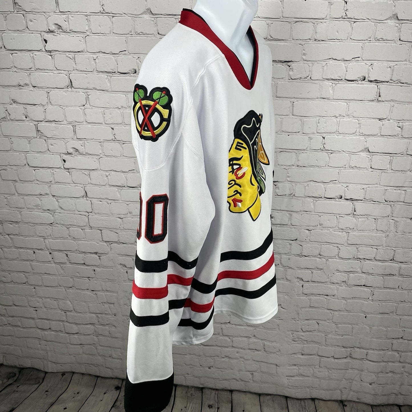 CCM Vintage Hockey Chicago Blackhawks Griswold Official Licensed Jersey Size 52