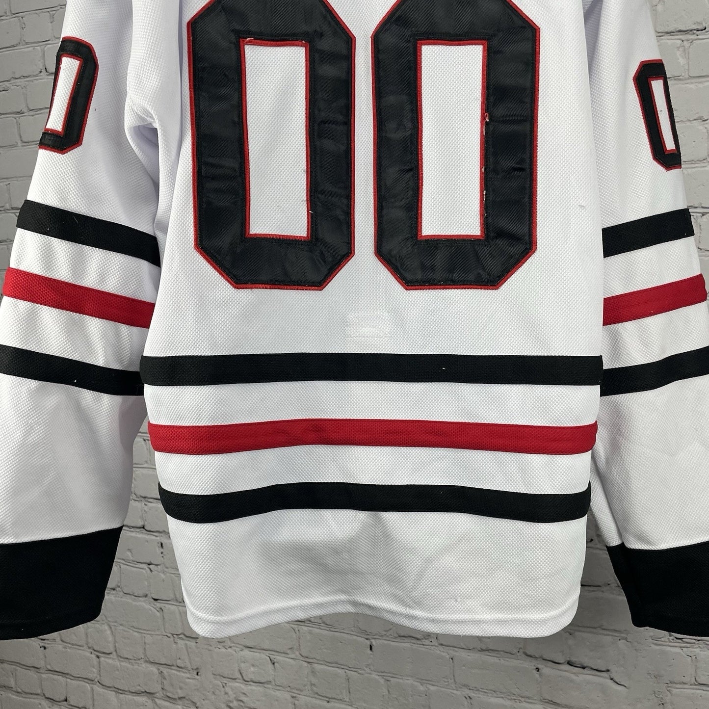 CCM Vintage Hockey Chicago Blackhawks Griswold Official Licensed Jersey Size 52