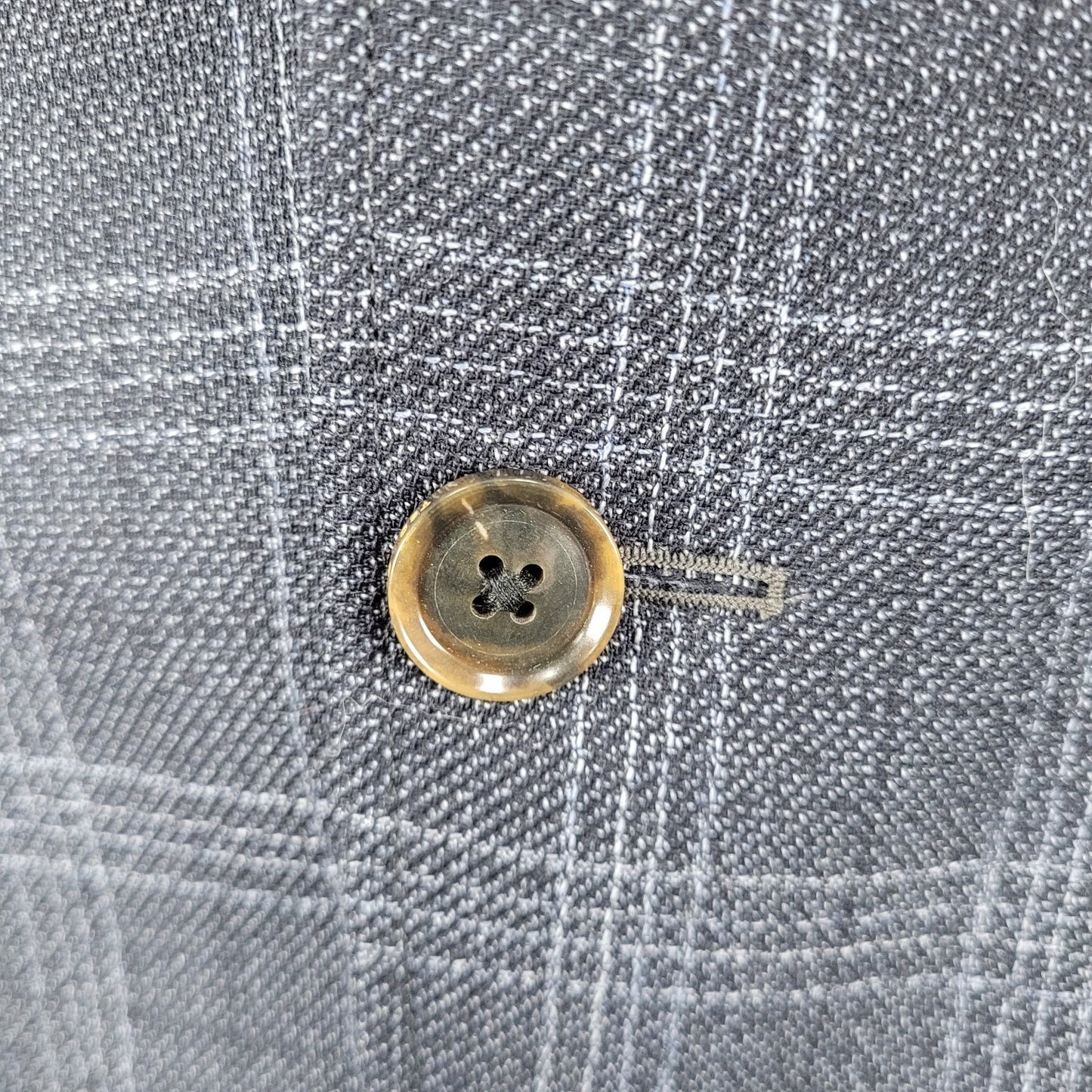 Ted Baker Grey 100% Wool Jay Check Endurance 2 Button Blazer Sport Coat Size 42
