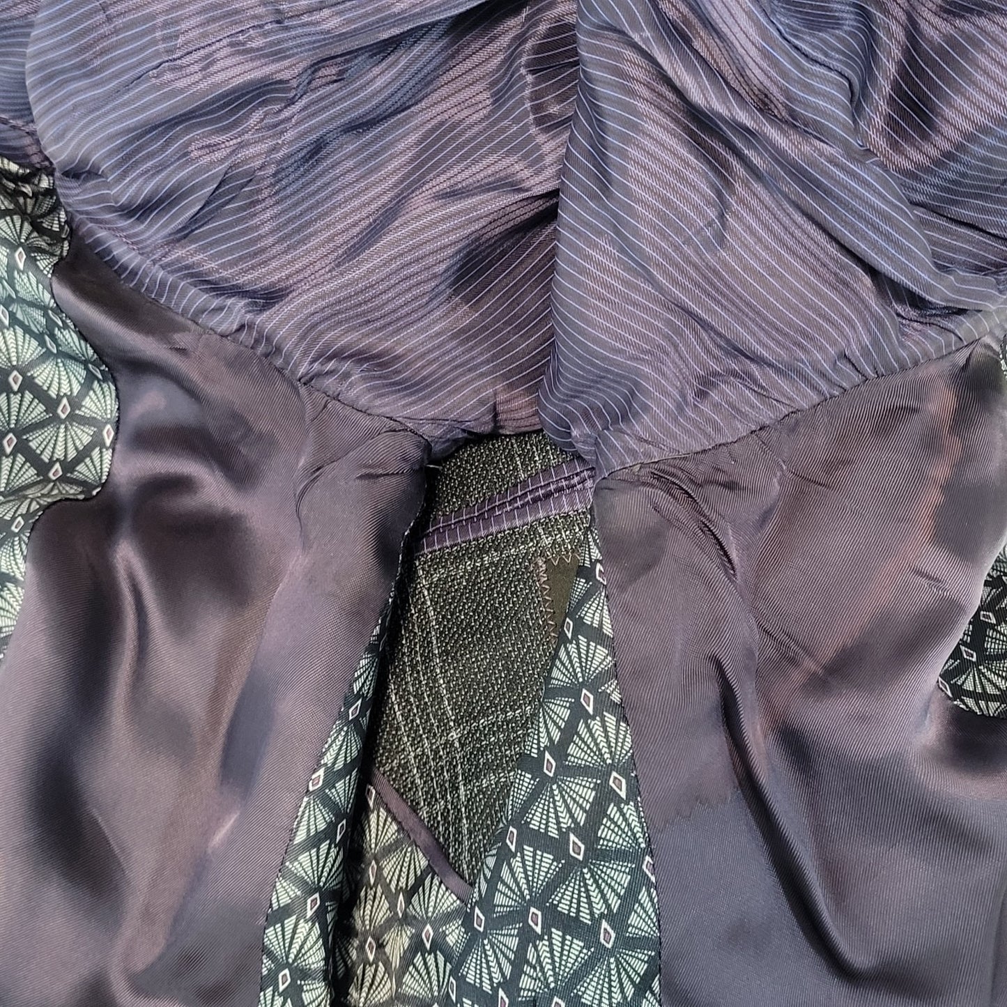 Ted Baker Grey 100% Wool Jay Check Endurance 2 Button Blazer Sport Coat Size 42