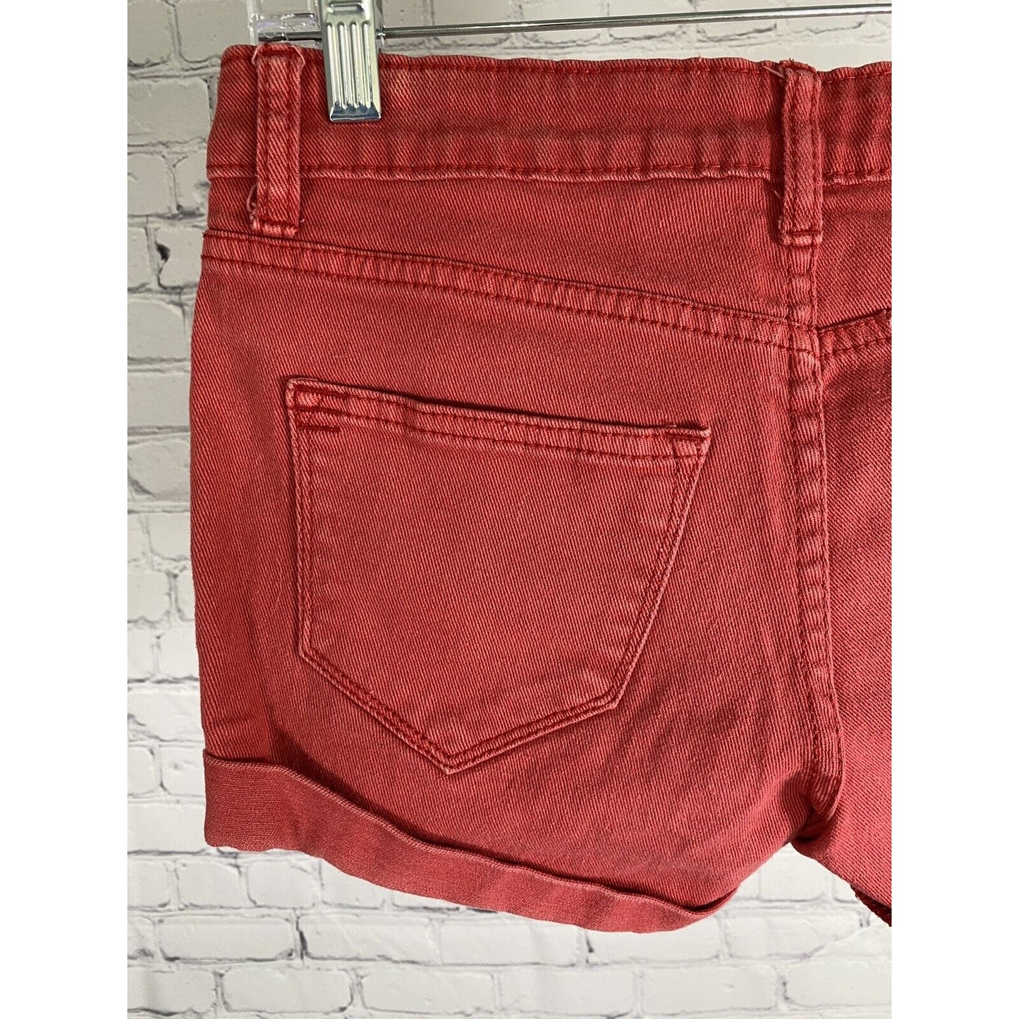 BDG Denim Hot Pink Alexa 5 Pocket Design Jean Shorts Womens (28 x 2.5)